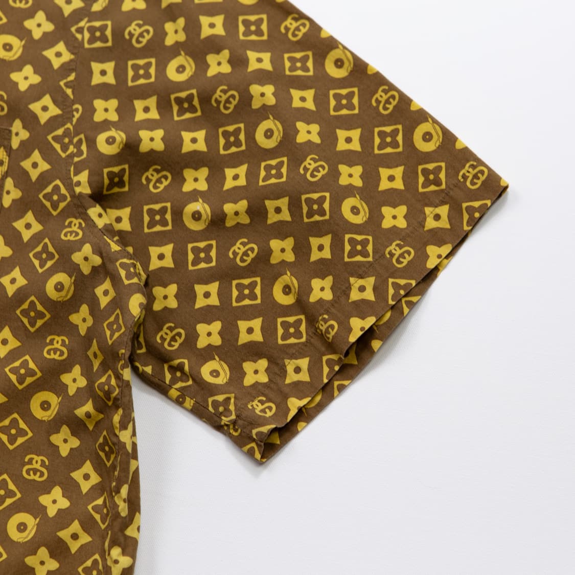 90s 스투시 모노그램 루이비통 패러디 셔츠 상품이미지3