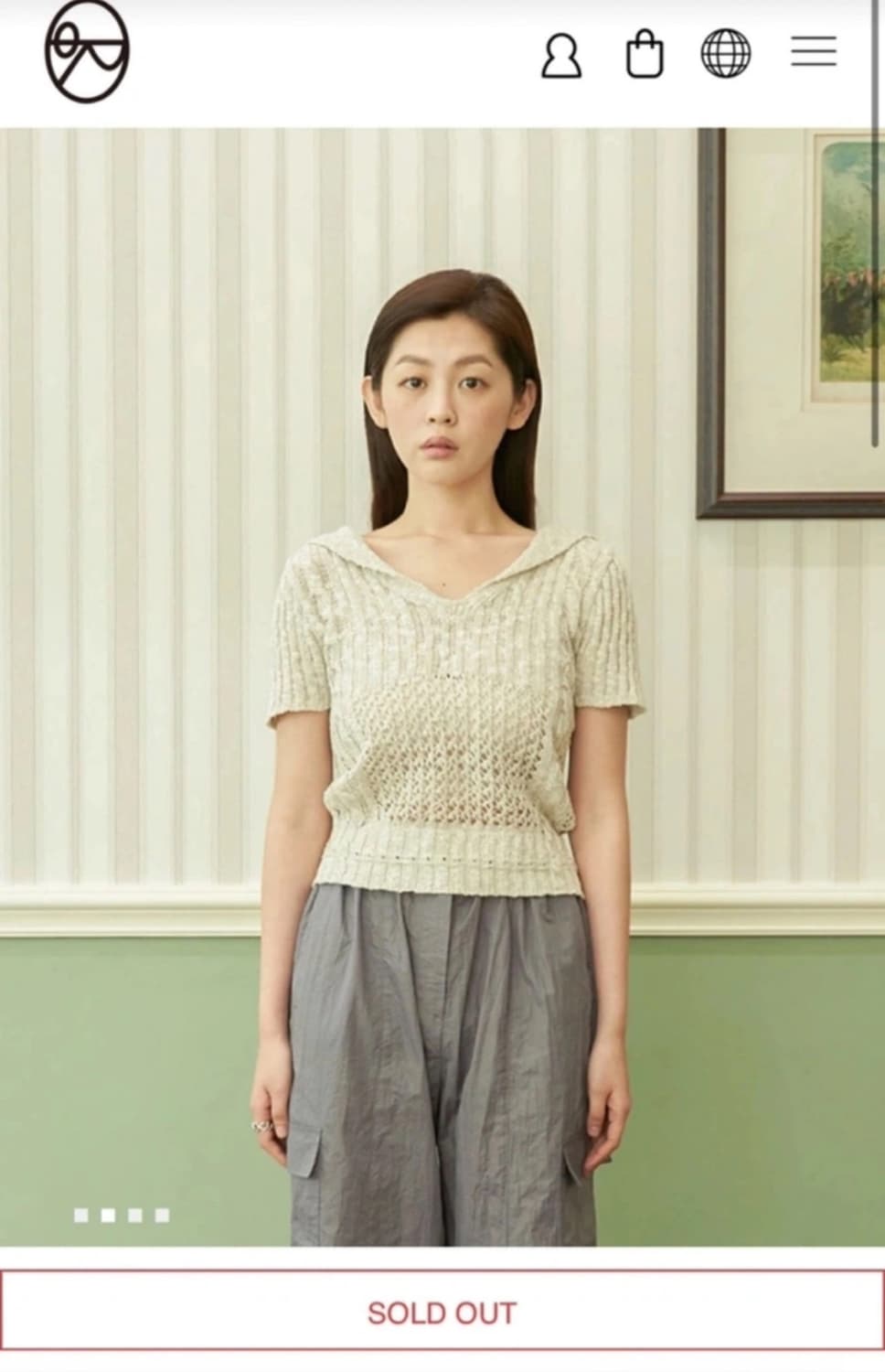 아우로 여름 상의 새제품 상품이미지1