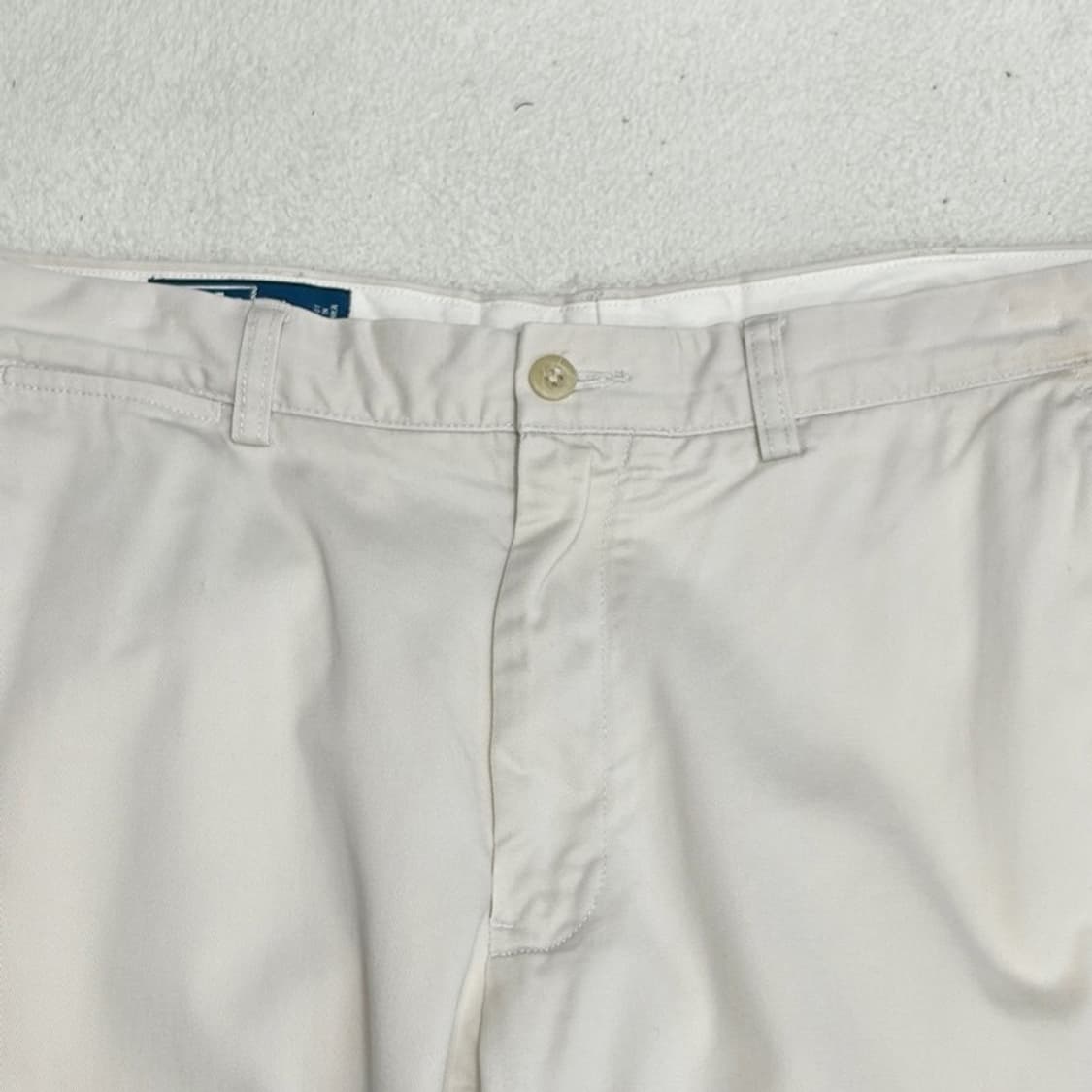 POLO 크림 코튼팬츠 35 상품이미지3