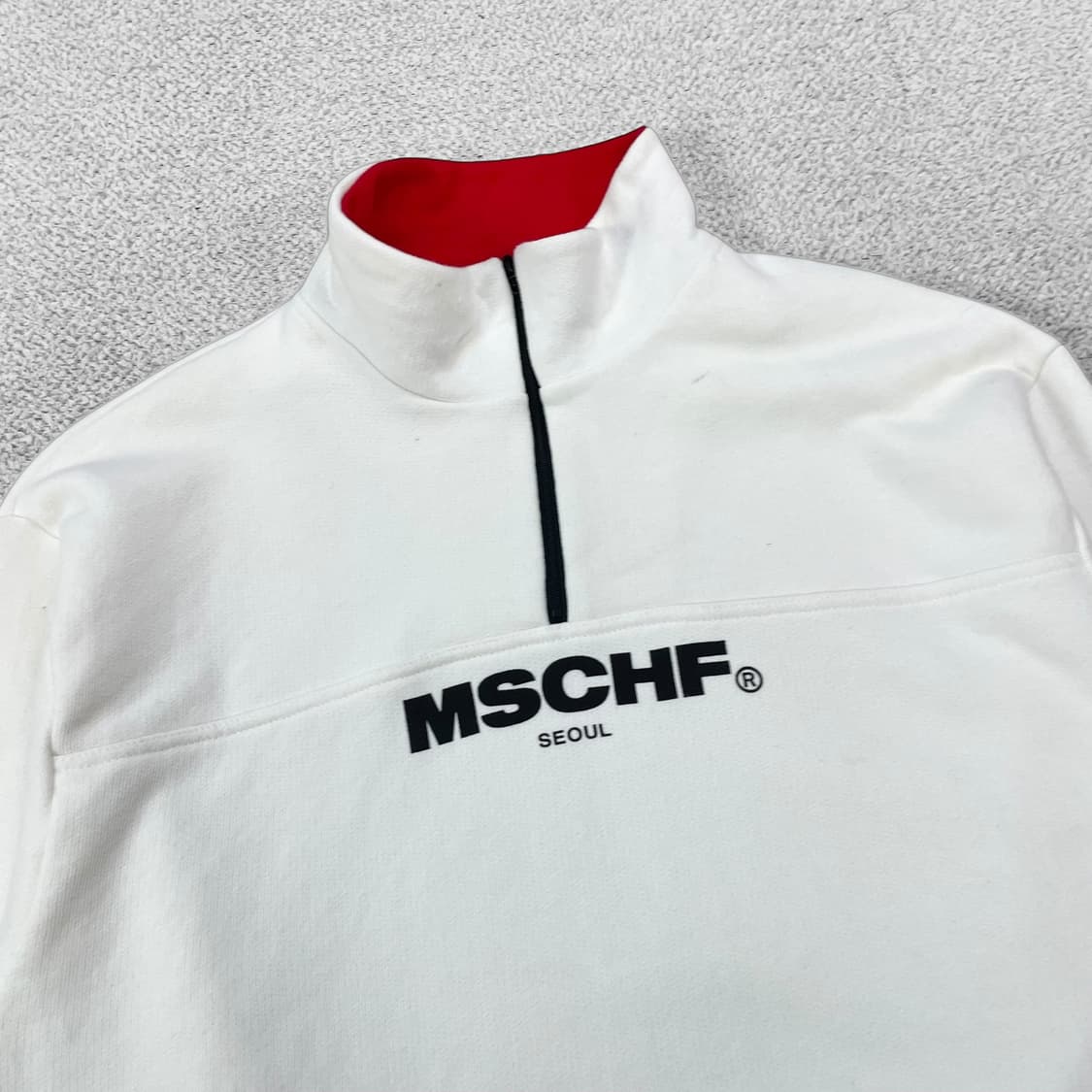 미스치프 스펠 로고 반집업 맨투맨 상품이미지2