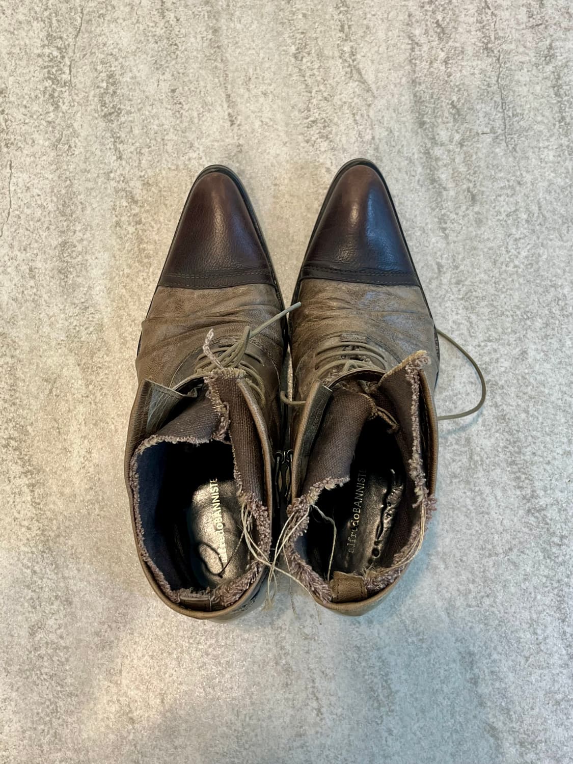 Alfredo Bannister Lace Up Boots 상품이미지4