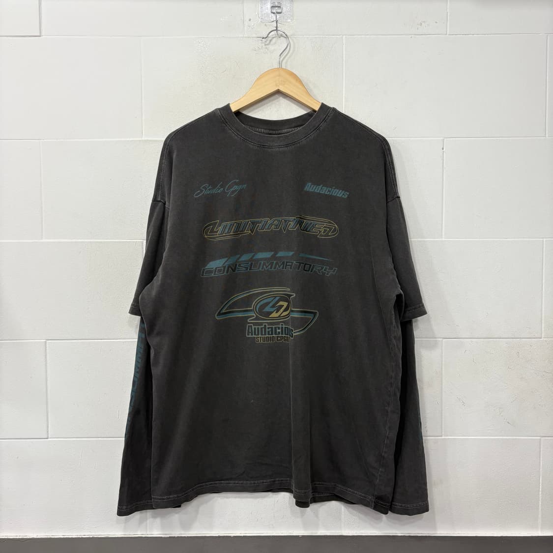 꼼파뇨 FEARLSS 레이어드 긴팔 티셔츠E 상품이미지1