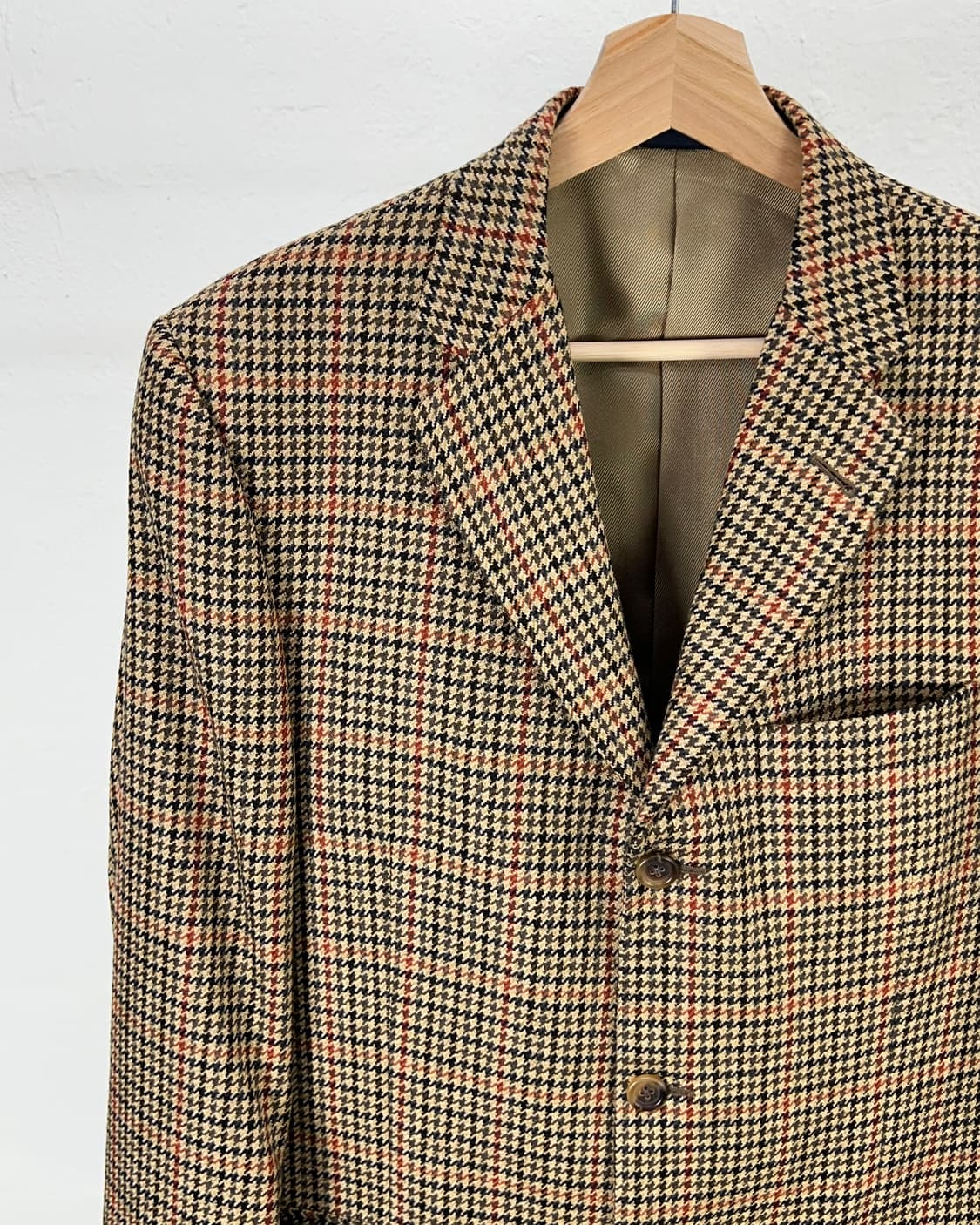 버버리 클래식 하운드 체크 3b 울 블레이저 상품이미지2