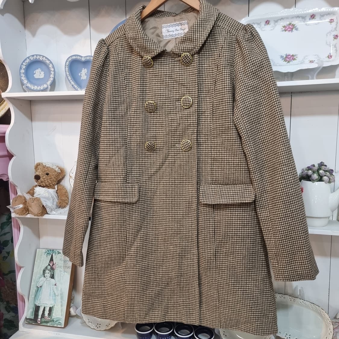 하운드투스 더블버튼 코트 상품이미지3