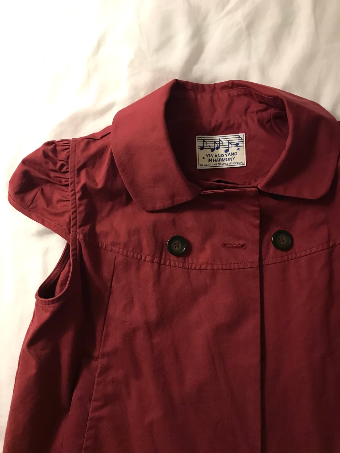 Yinandyang 인앤양 포포 블라우스 자켓 레드 상품이미지3