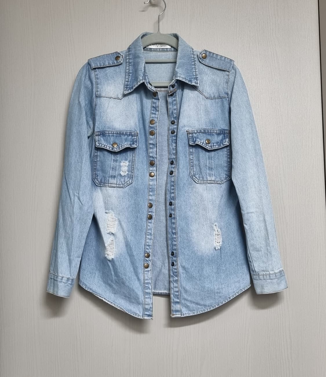 데님 셔츠자켓 상품이미지3