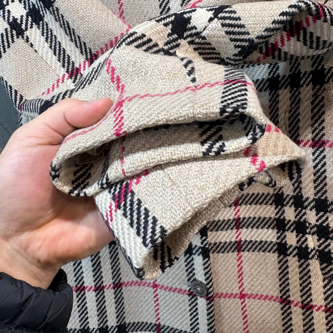 [UK8] BURBERRY 버버리 체크 롱 코트 상품이미지3