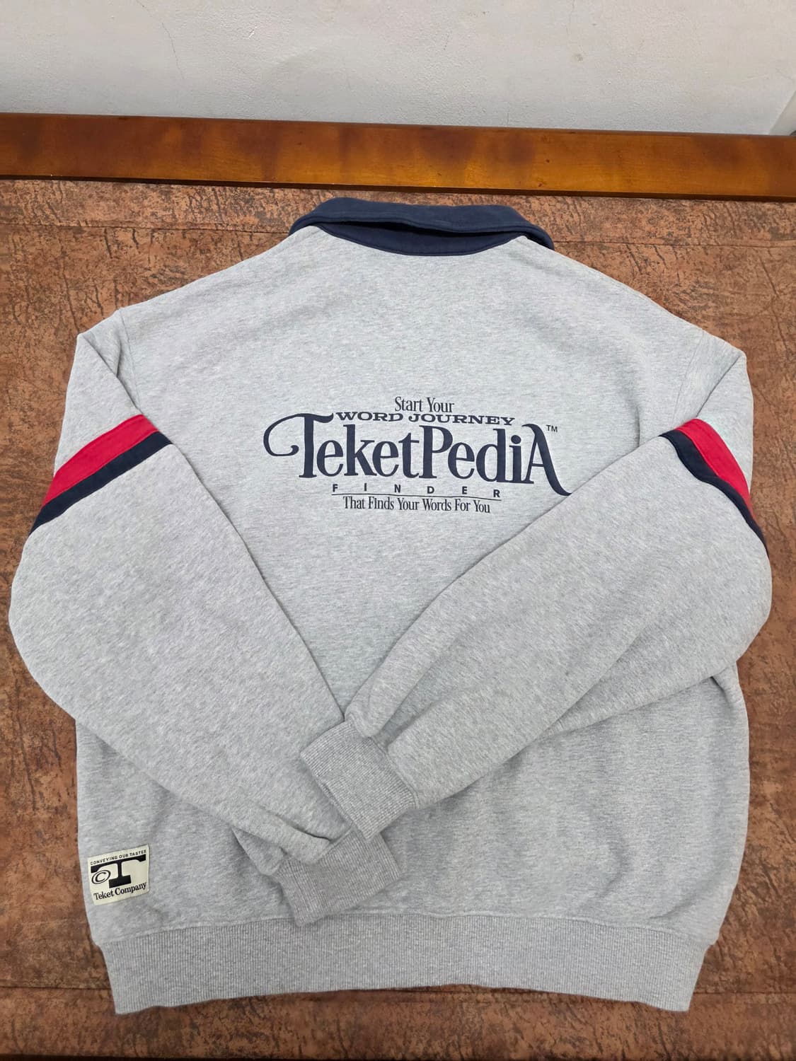 테켓 카라 맨투맨 L 상품이미지7