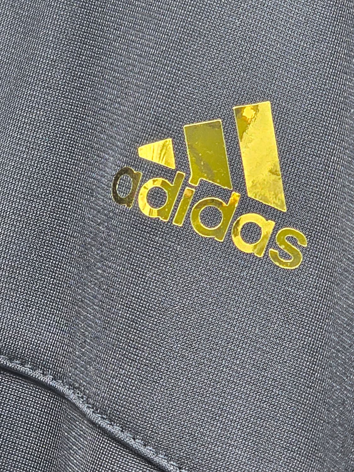 아디다스 블랙/골드 삼선 트랙탑 상품이미지2