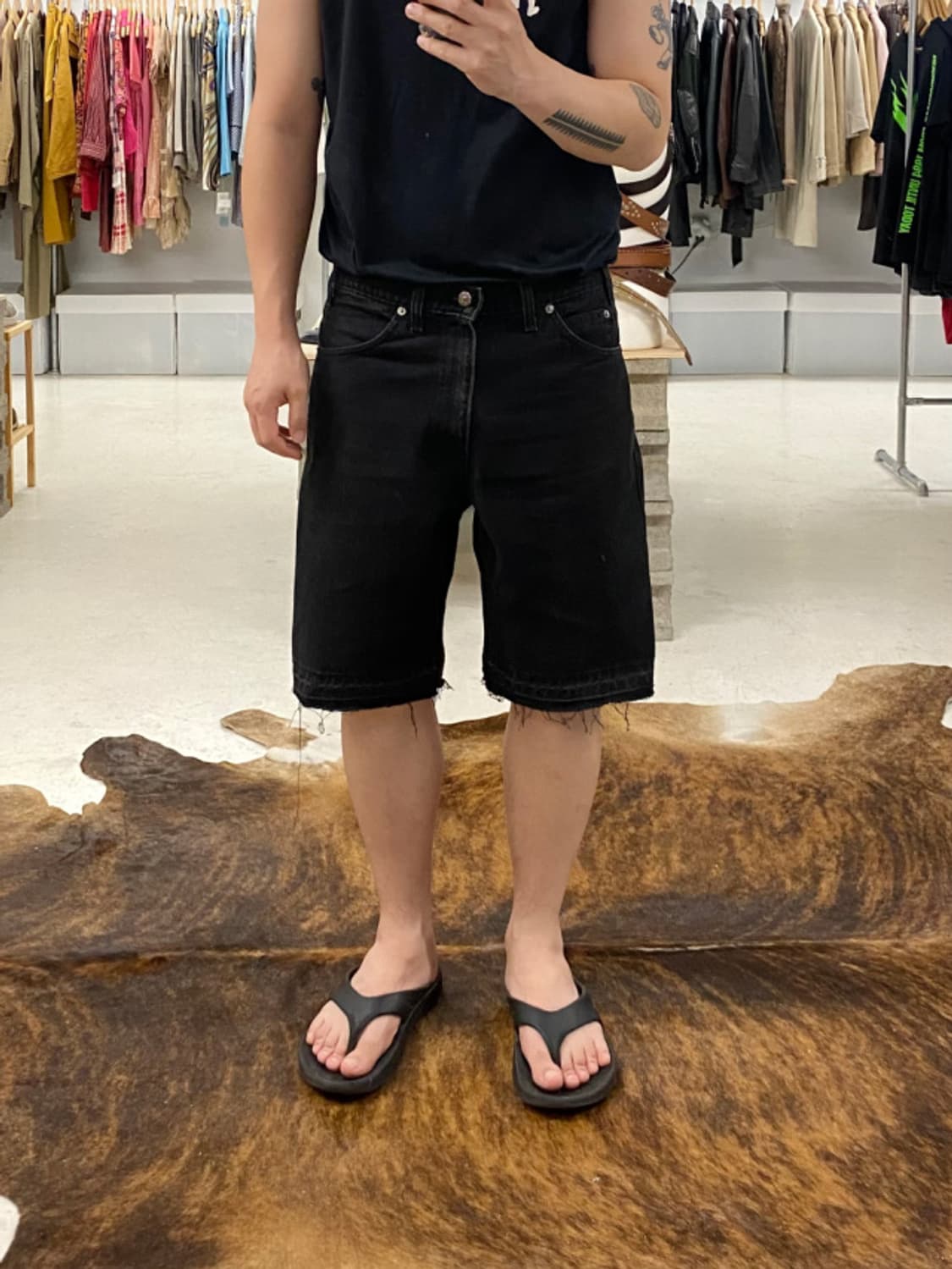 90's LEVI'S remake half pants 90년대 리바이스 상품이미지8