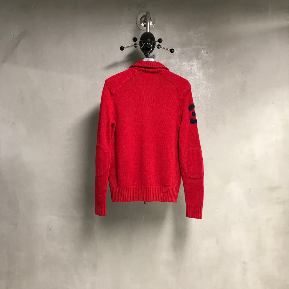 폴로 랄프로렌 니트 집업 레드 XS(W) 상품이미지9