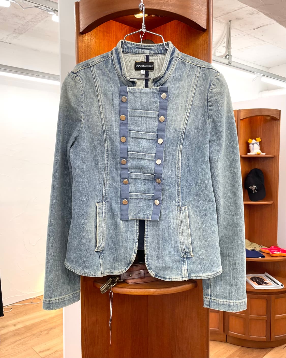 [36] 엠포리오 아르마니 데님 나폴레옹 자켓 상품이미지1