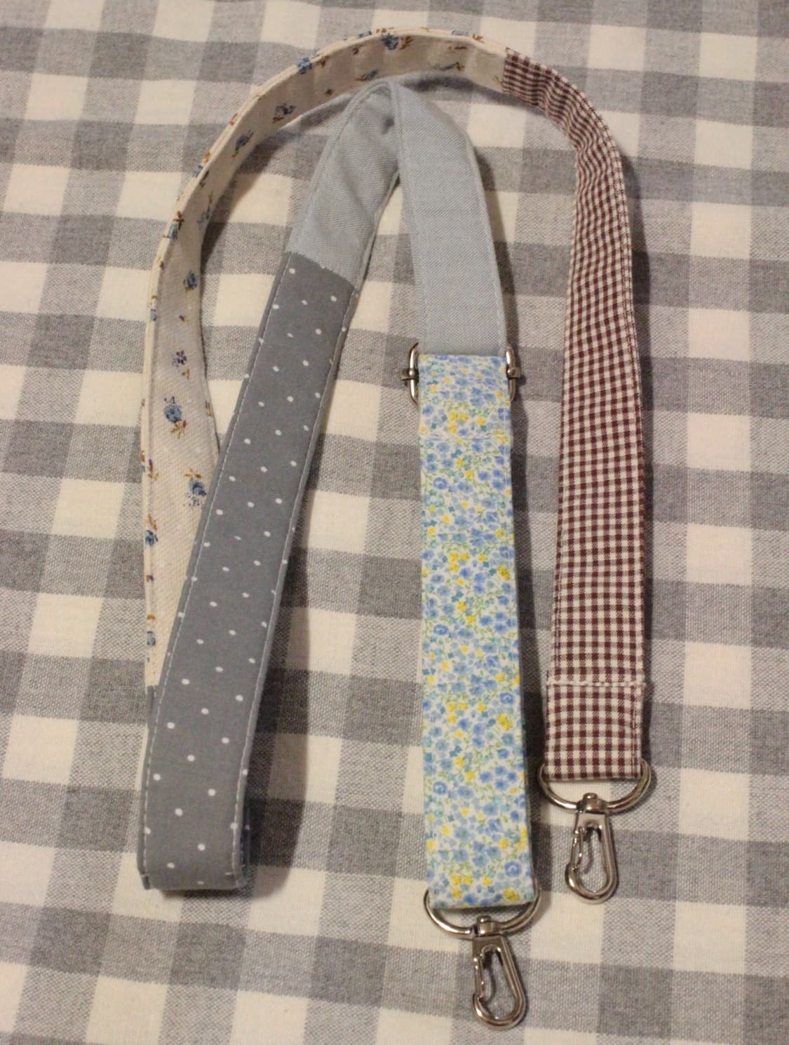 핸드메이드 패치워크 가방끈 숄더끈 상품이미지9