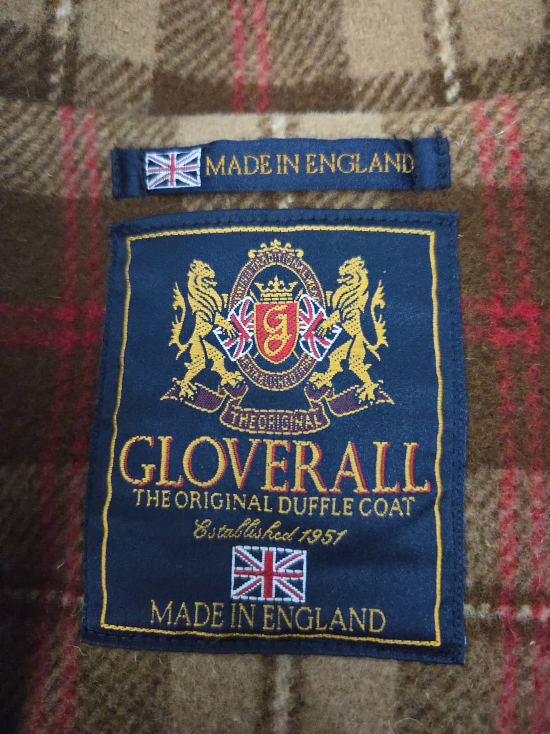 GLOVERALL 글로버올 울 더플코트 떡볶이 코트 상품이미지6