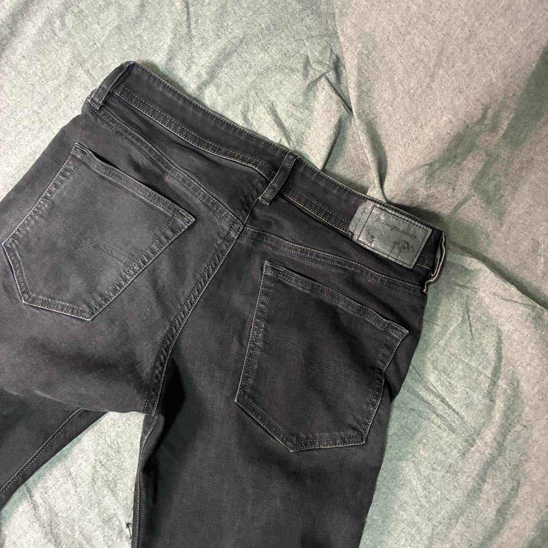 정품 큐얼 디젤 블랙 슬림진 상품이미지3