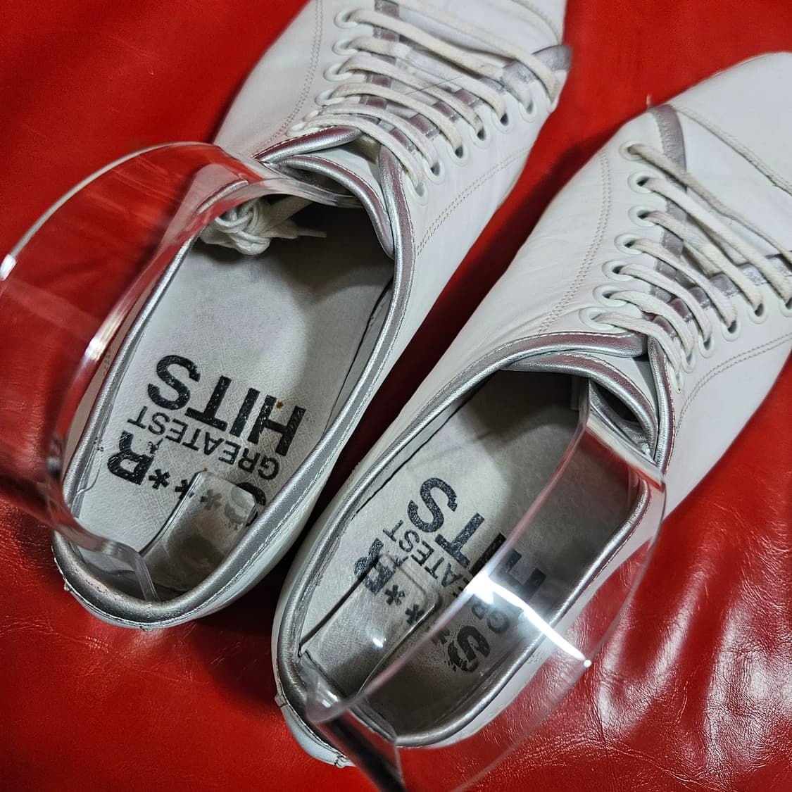 스웨어(S***R) in London 딘54 Y2k 가죽 스니커즈 42 상품이미지8