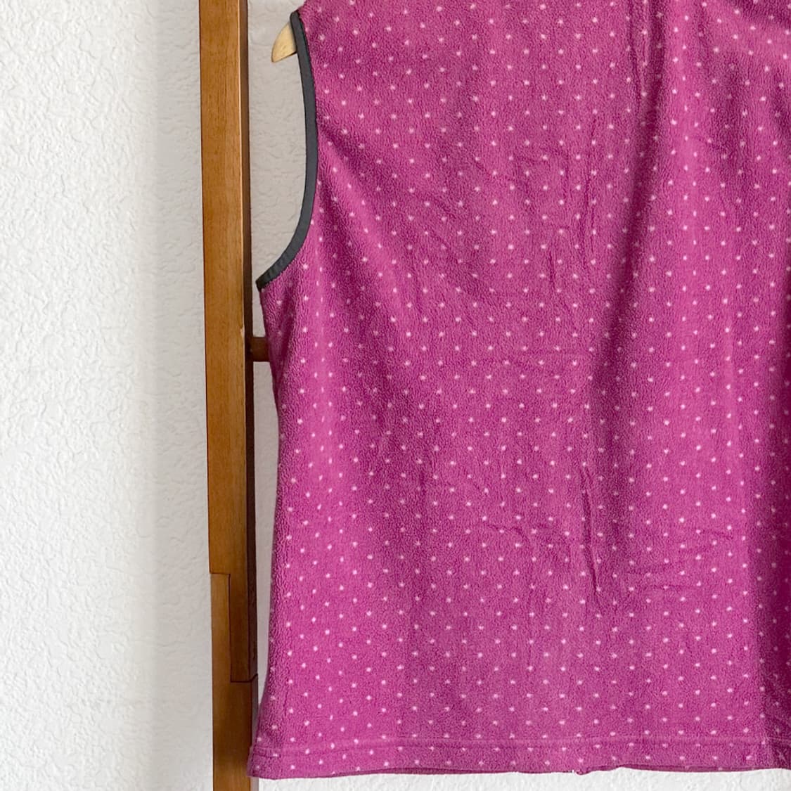 [DUNLOP] 베리 도트 보아 집업 베스트 상품이미지10