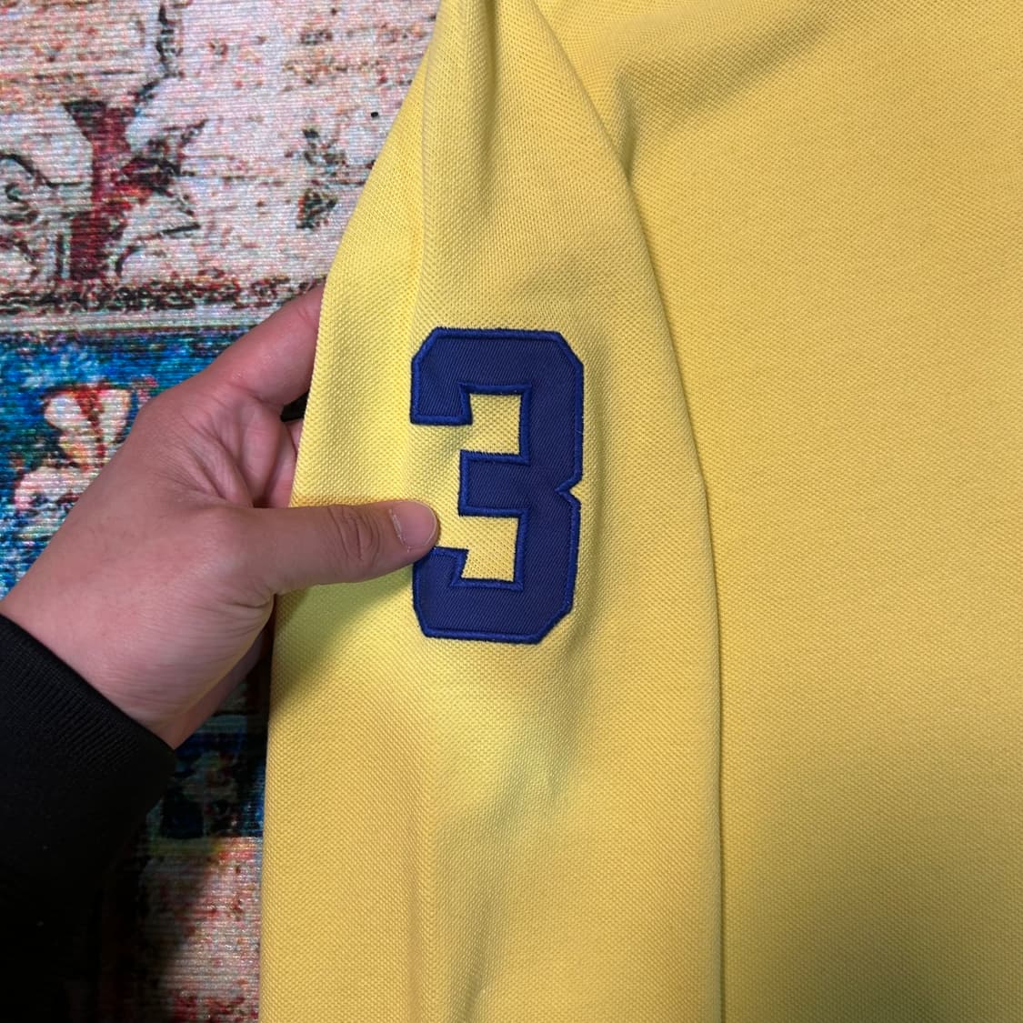 [L] 폴로 랄프로렌 빅포니 카라티 옐로우 상품이미지3