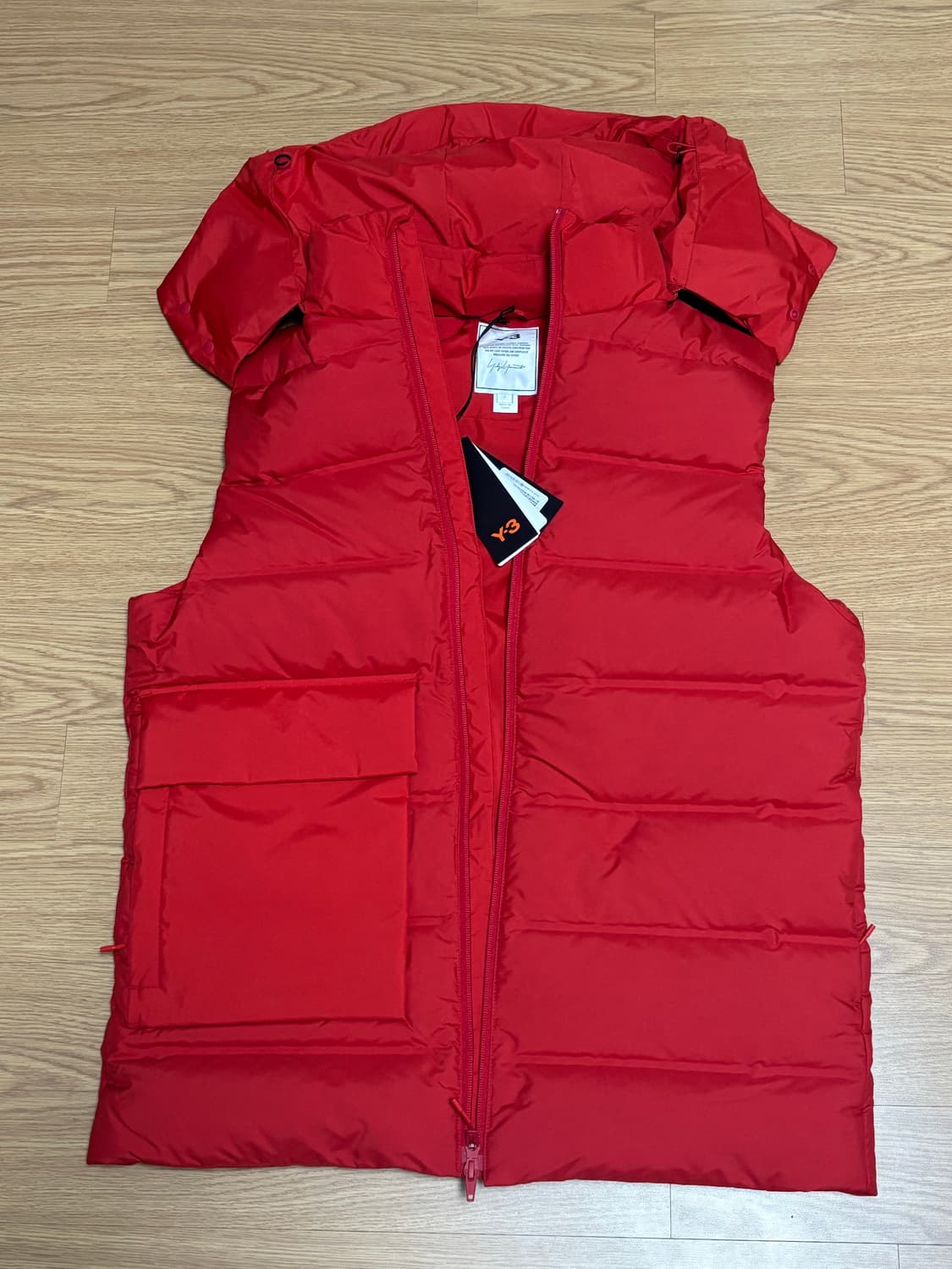 [새상품] Y-3 요지야마모토 조끼패딩 패딩베스트 상품이미지2