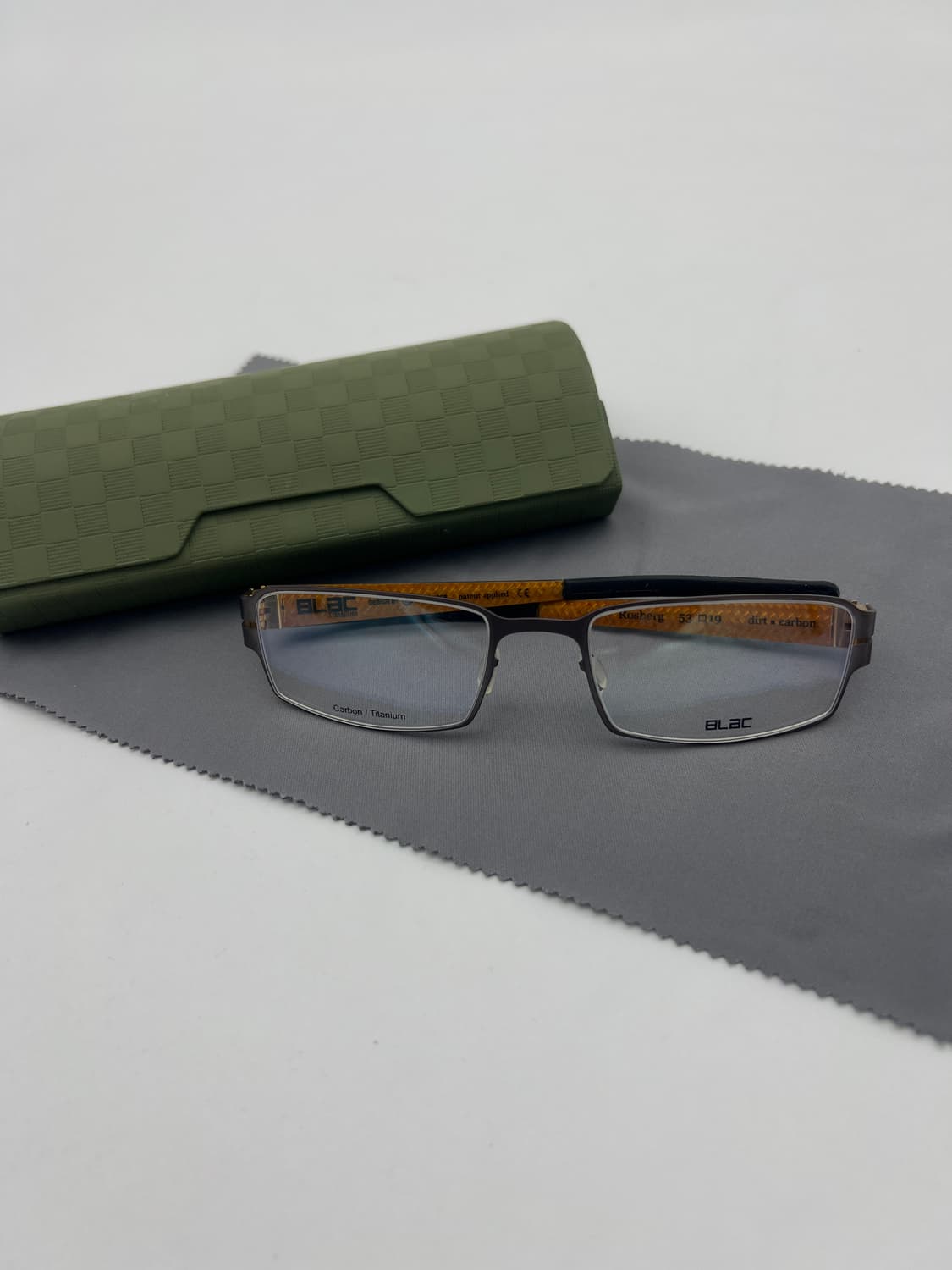 블락 BLAC 메탈 직사각 안경 Rosberg 상품이미지8