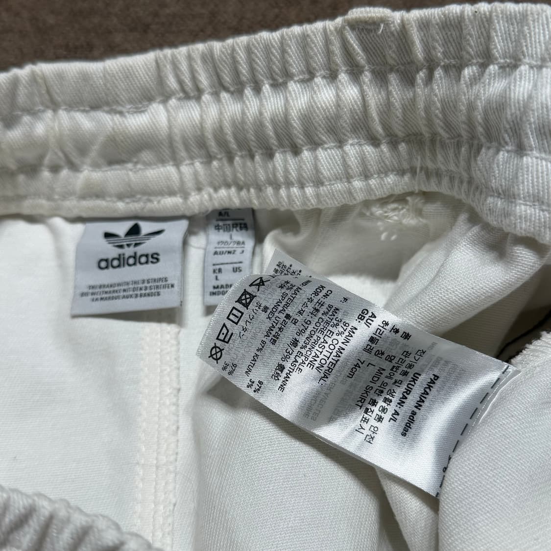 아디다스 코튼 트윌 미디 스커트 L 상품이미지4