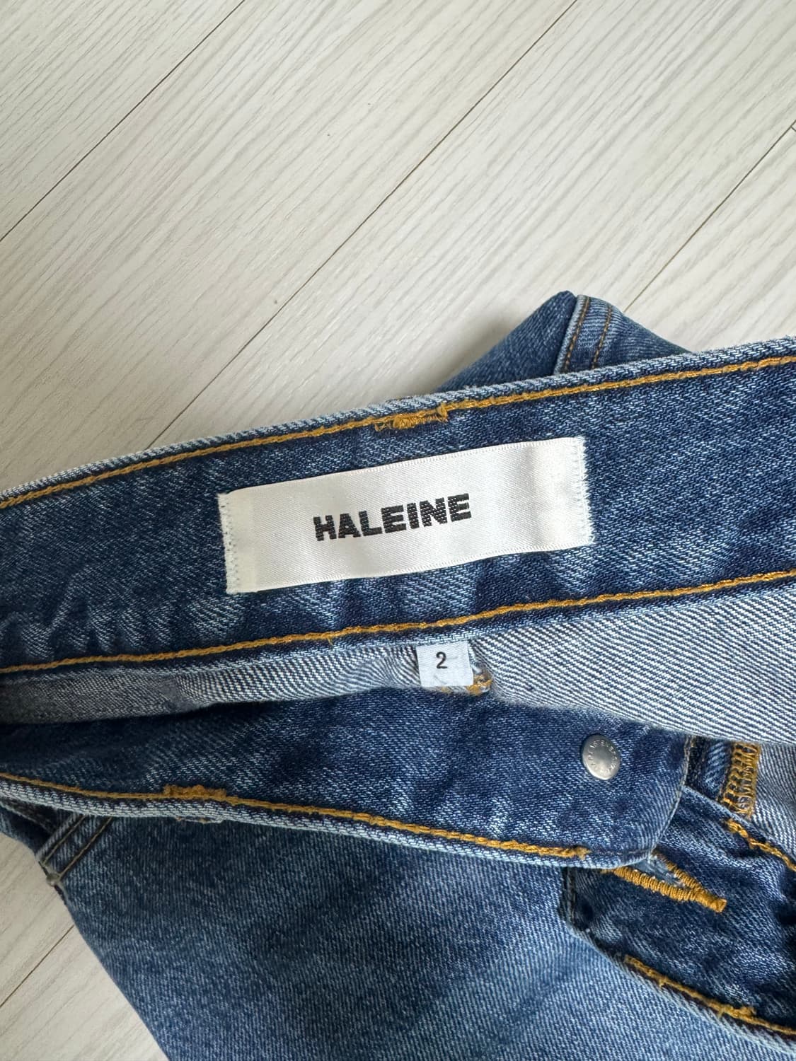 알렌느 데님 팬츠 상품이미지2