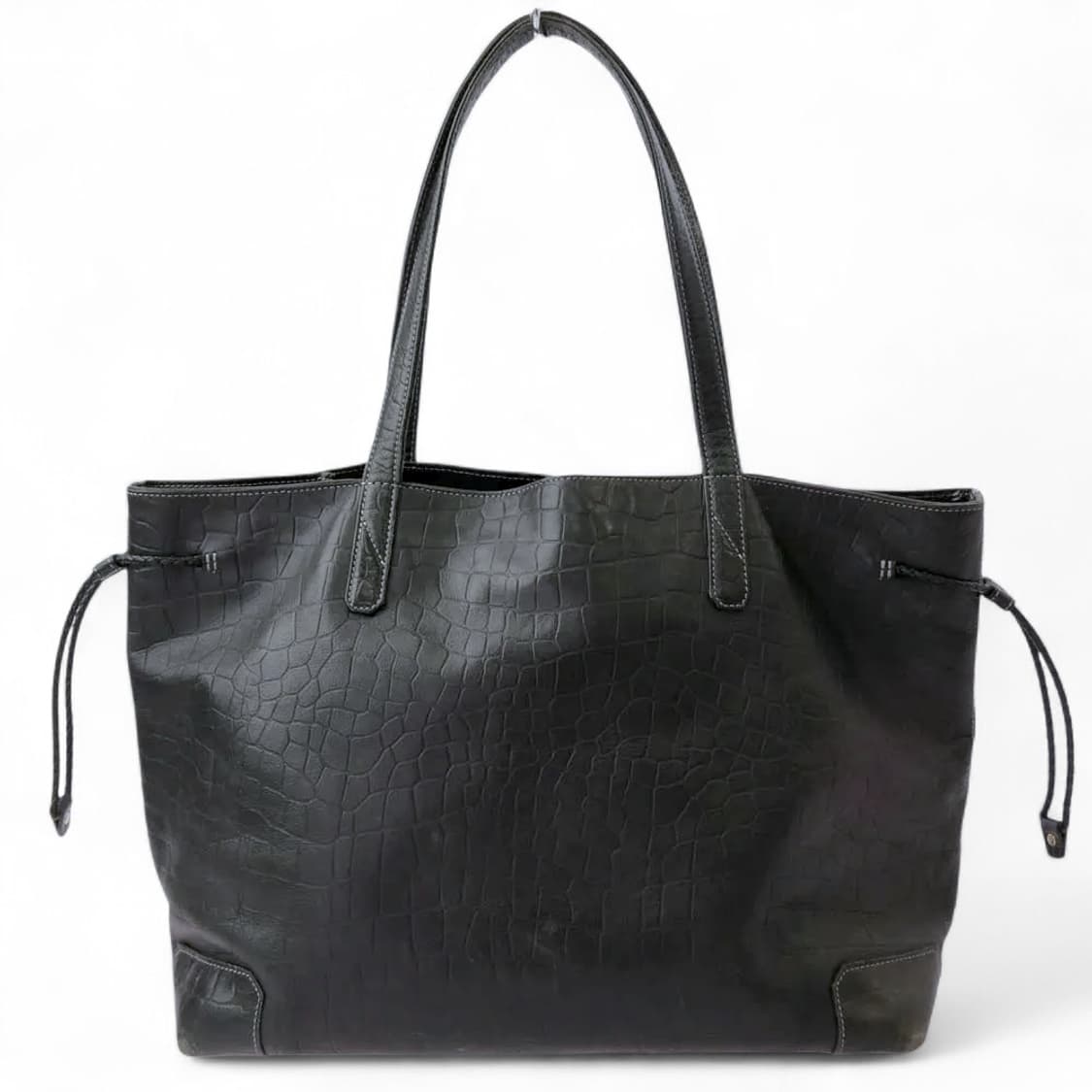 아니아리 aniary 말가죽 크로크 형압 토트백 포터 스타일 상품이미지2