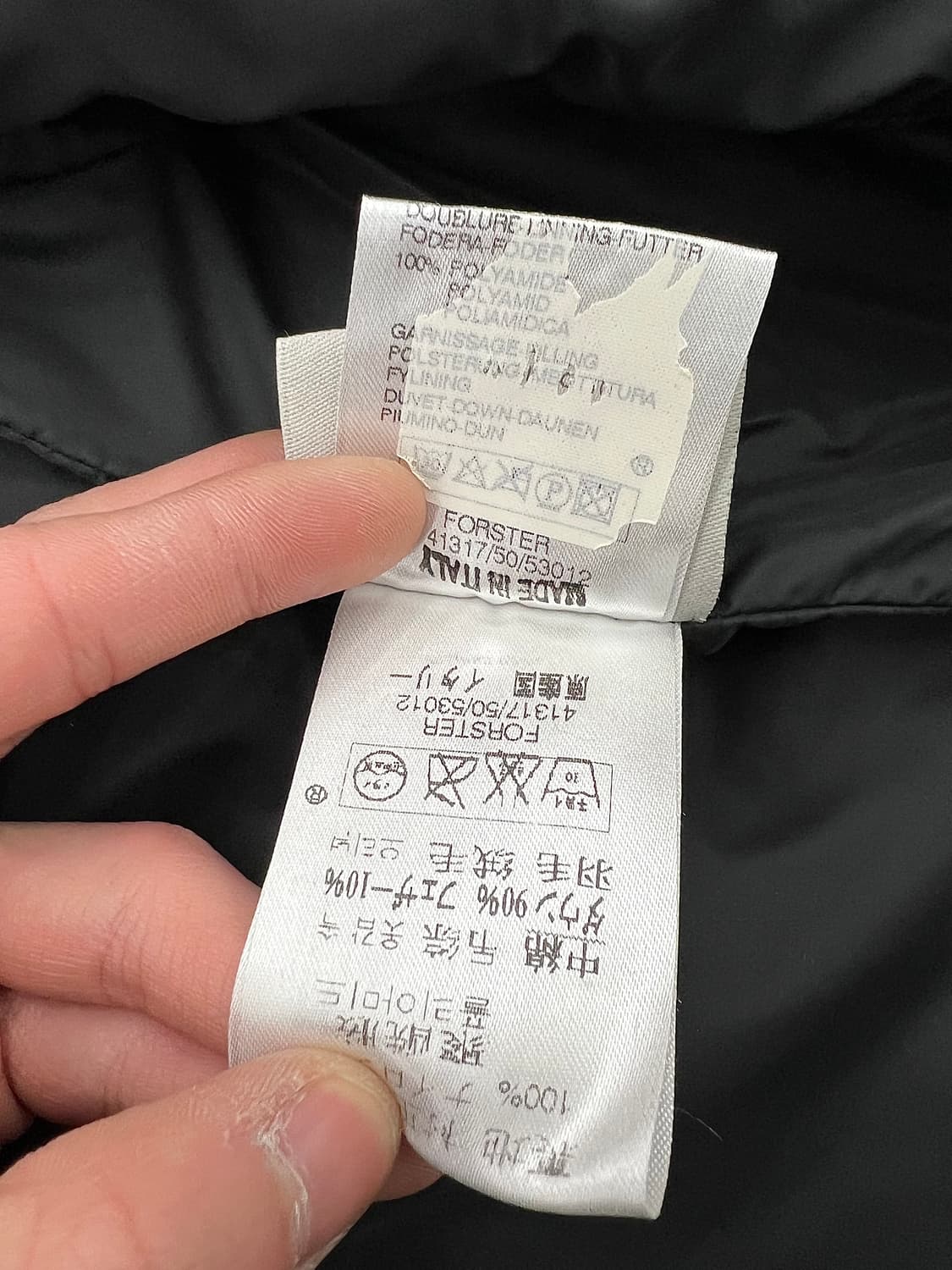 몽클레르 그린 화이트 다이아 퀼팅 덕 바이커 푸퍼 자켓 상품이미지9