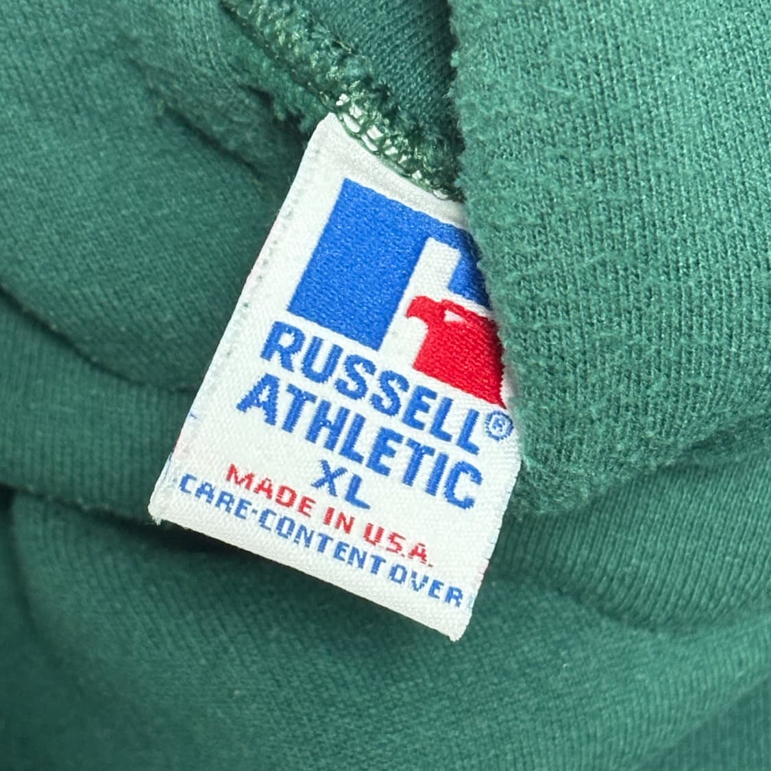 🇺🇸 90s 러셀 후드티 그린 상품이미지4