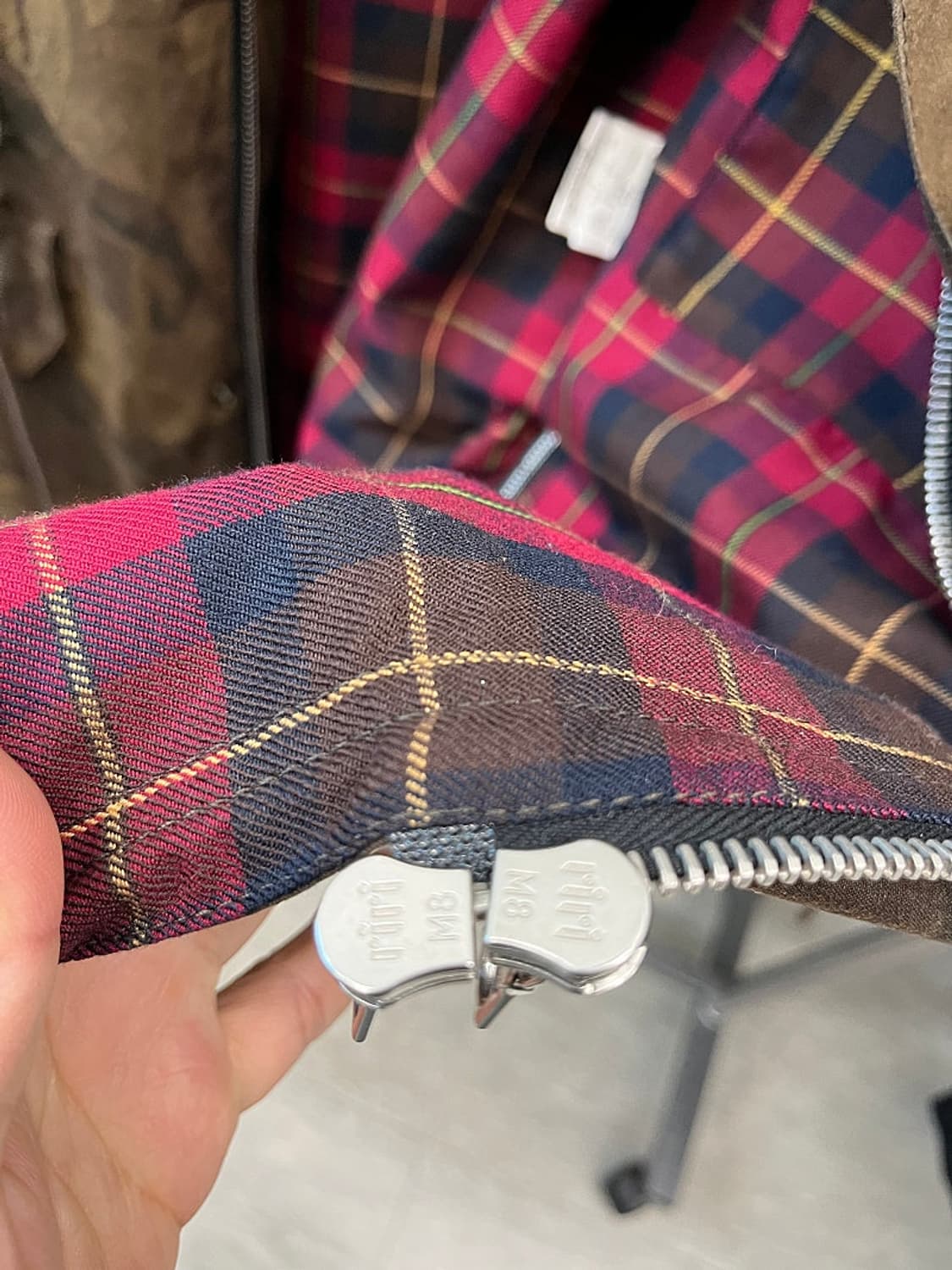 100-105) 리프리젠트 왁스 카모 야상자켓 상품이미지4