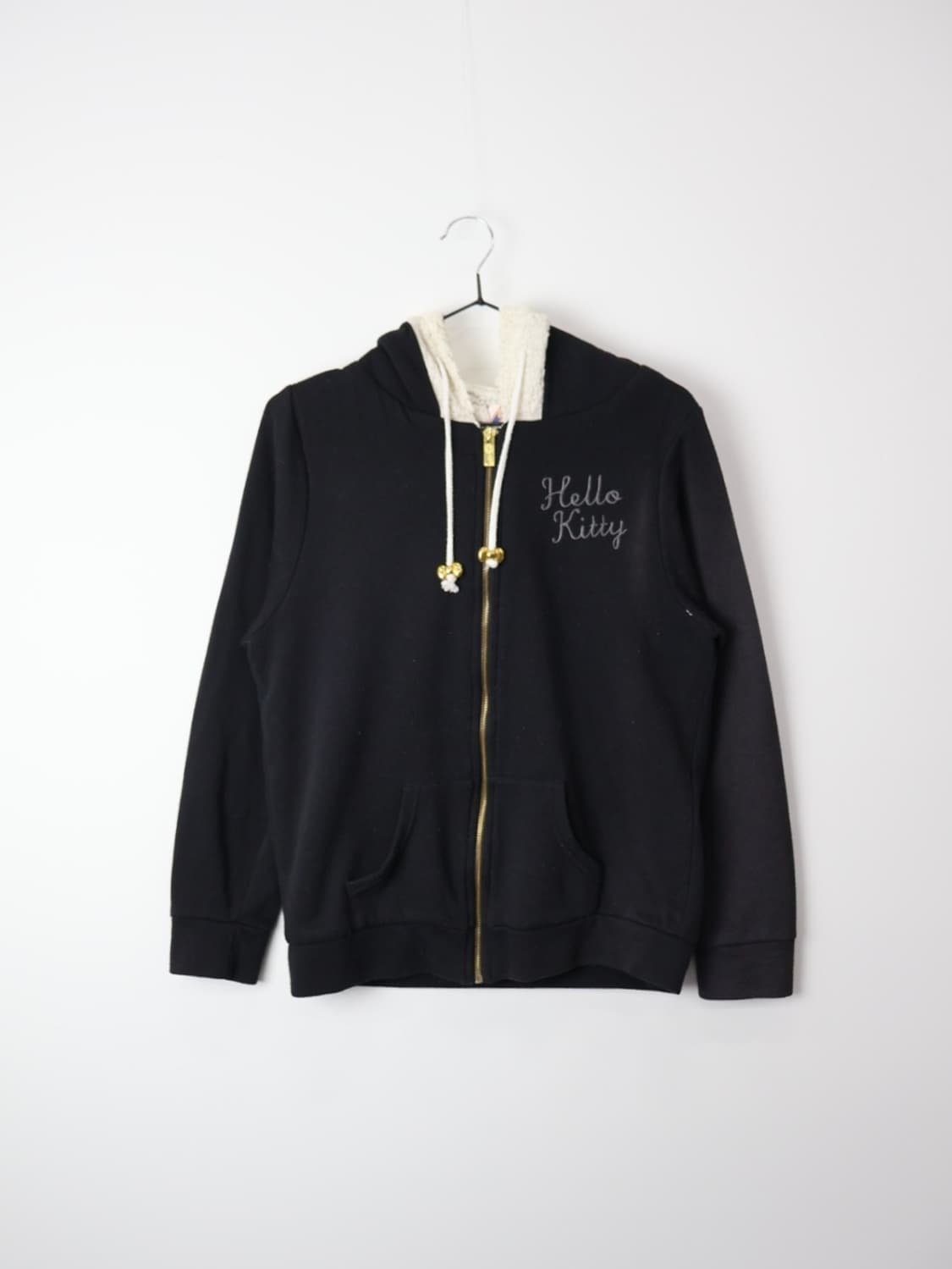 Hello Kitty Y2k Patch Zip-Up Hoodie  상품이미지5