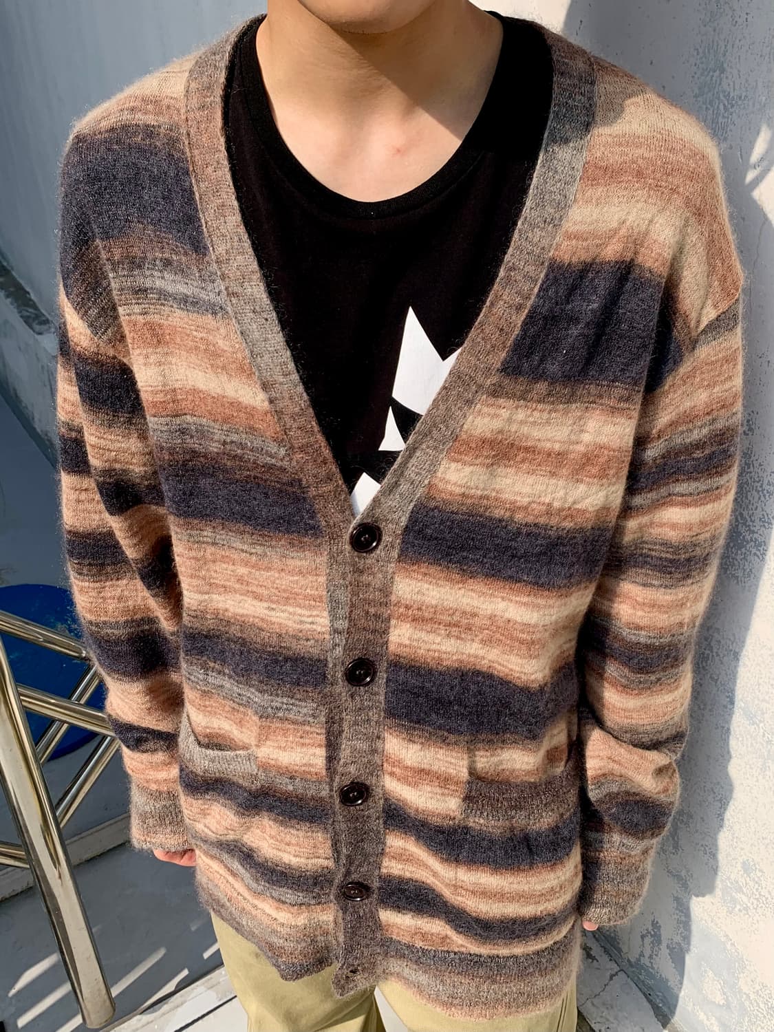 드리스 반 노튼 모헤어 롱가디건 상품이미지4