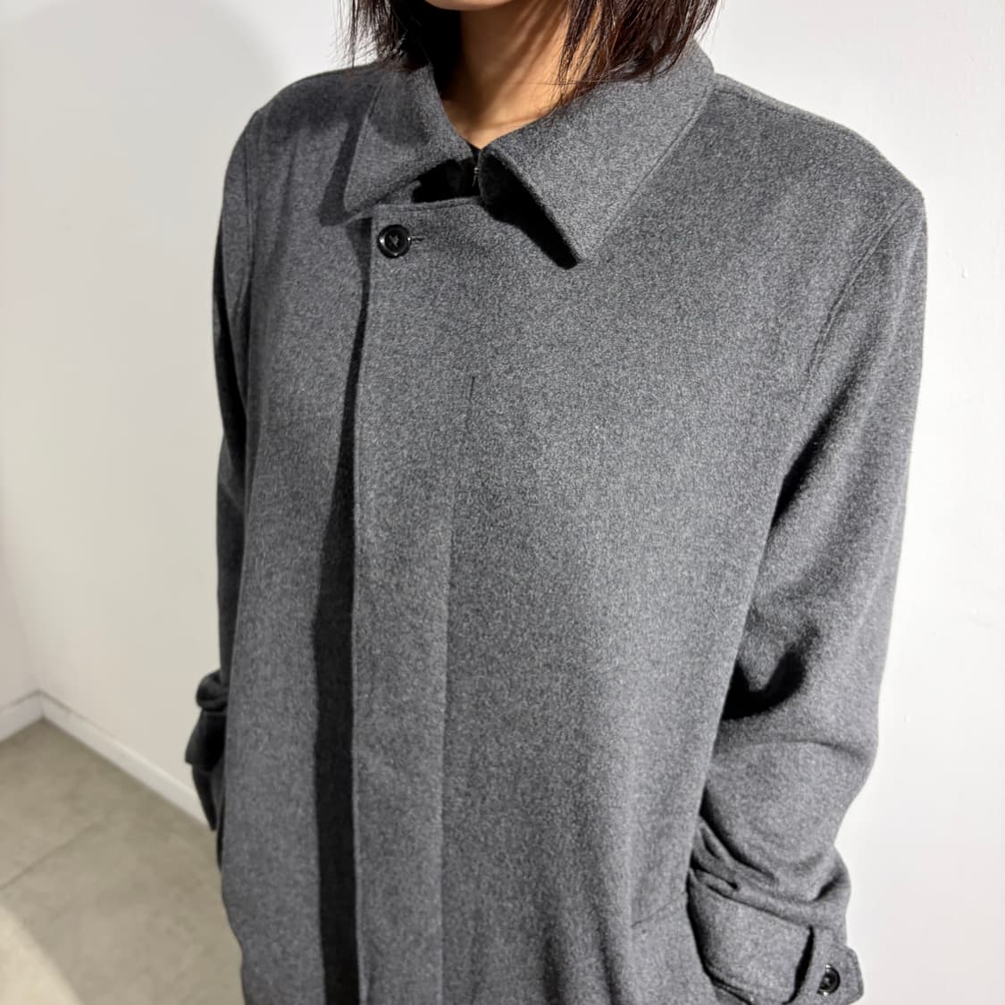 Hiroko Koshino homme 오버핏 코트 상품이미지2