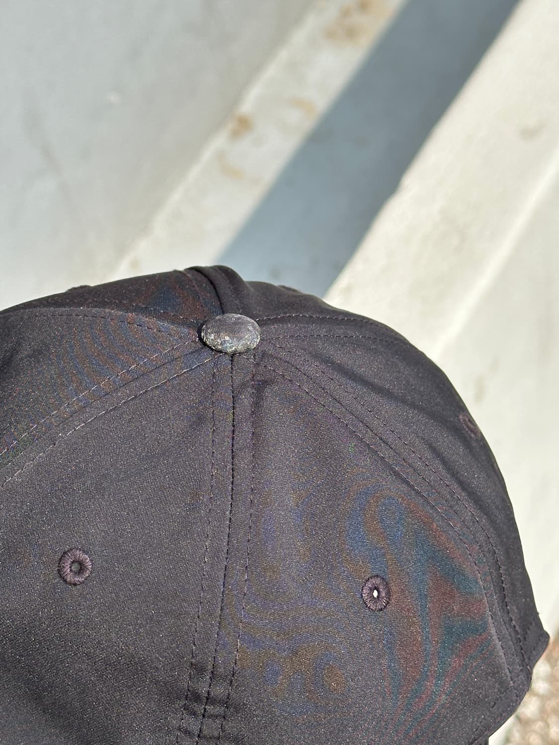 [F] 아디다스 메탈로고 블랙 볼캡 모자 상품이미지5