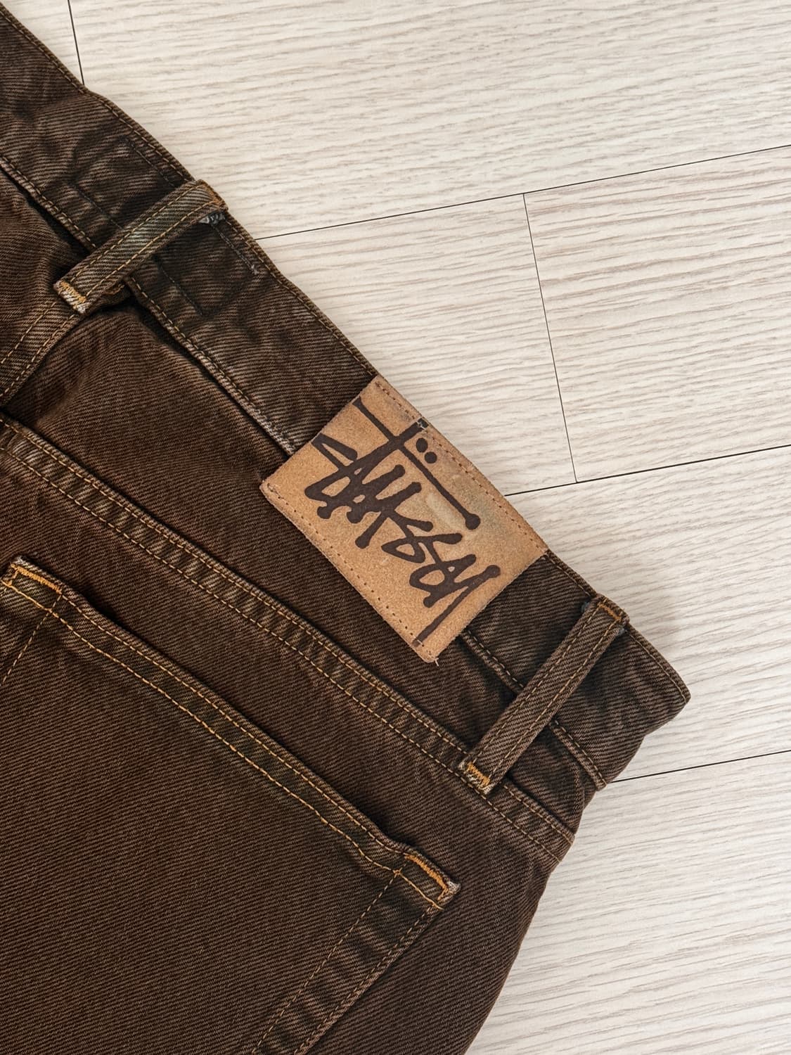 Stussy 스투시 빅올진 Denim Big OL' Jean Olive 상품이미지6