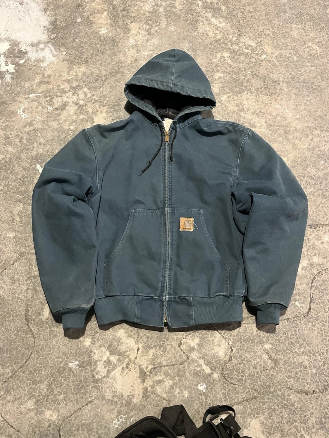 대장급 칼하트 JQ296 빈티지 액티브 자켓 짙은 청록색 상품이미지1