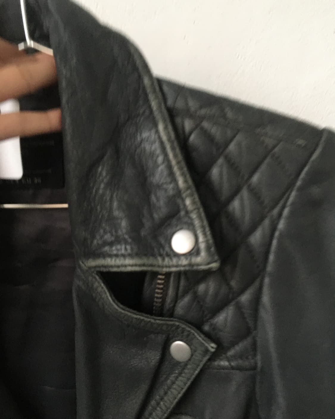 All saints leather rider jacket 상품이미지4