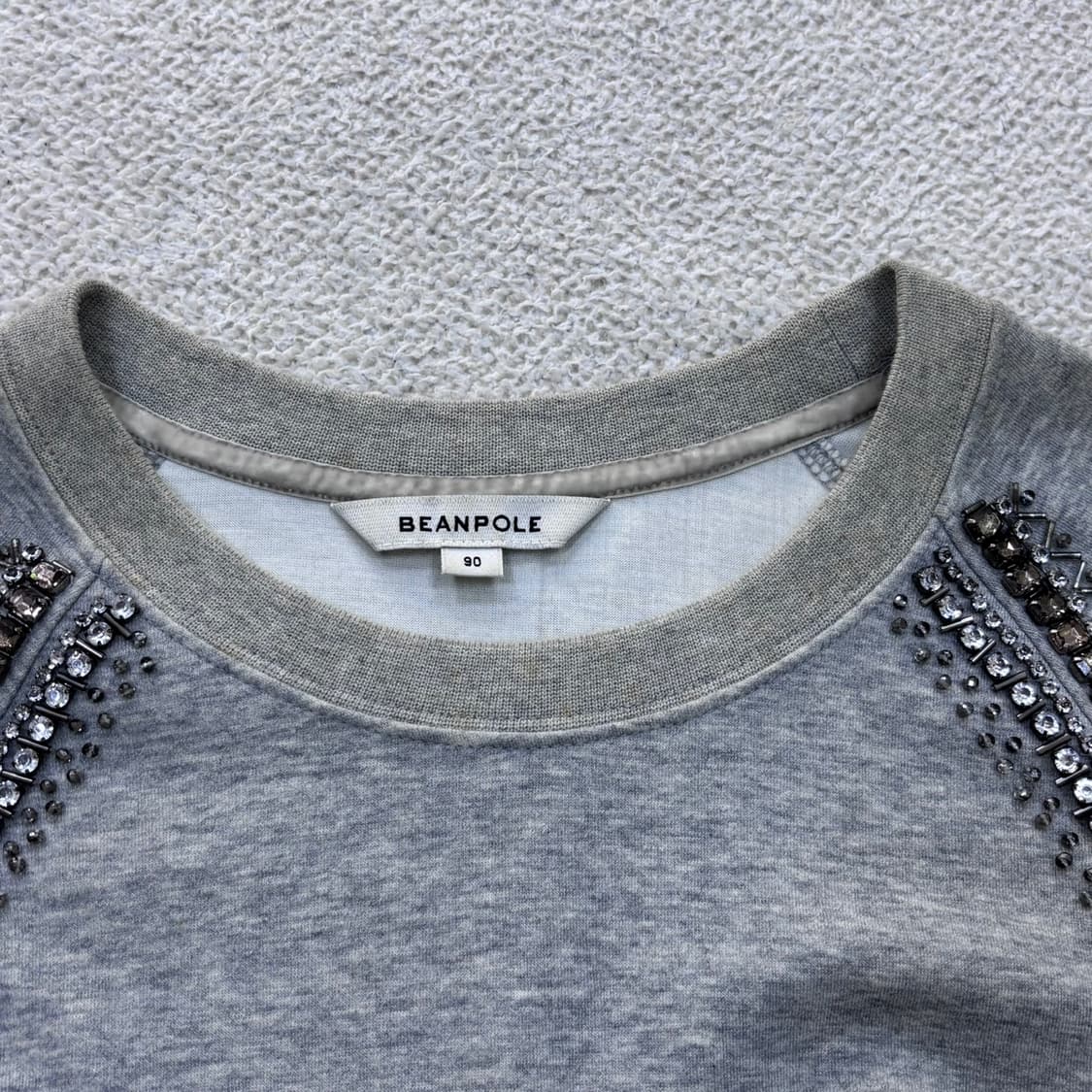 90 빈폴 비즈장식 맨투맨 티셔츠 0423E 상품이미지3