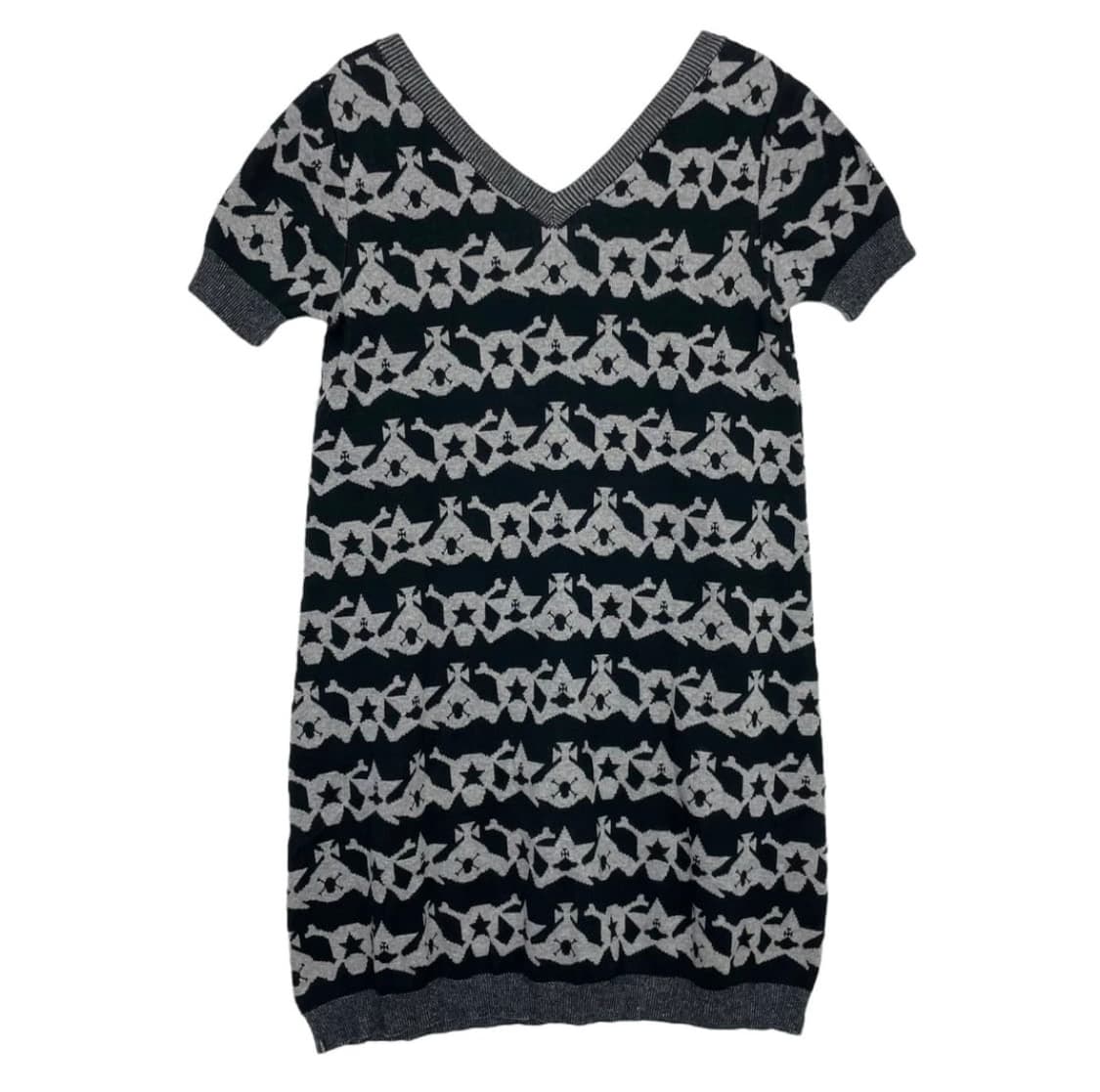 비비안웨스트우드 오브 패턴 니트 원피스 상품이미지9