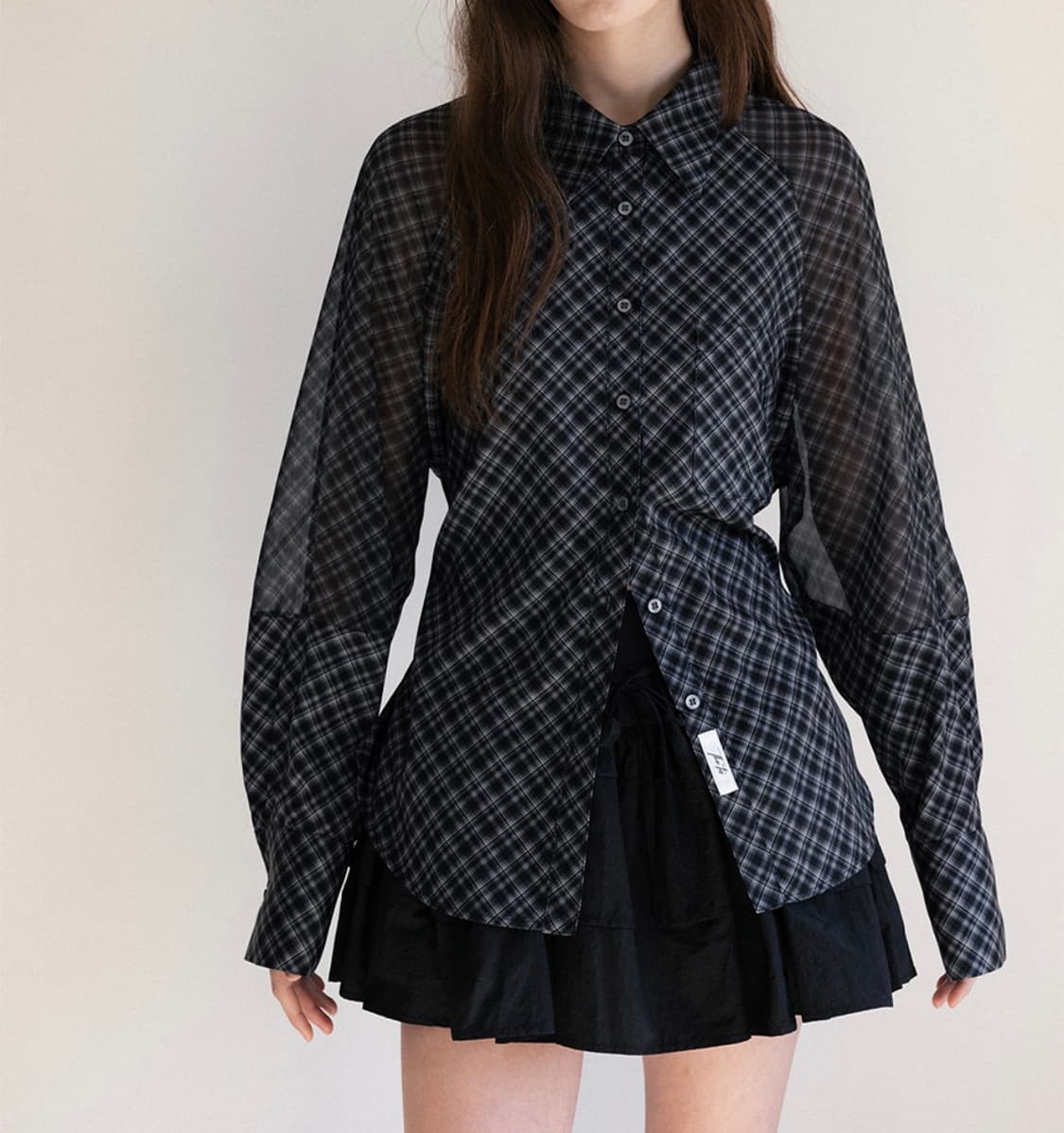 더티스 BLUEBERRY TART CHECK SHIRT 상품이미지1