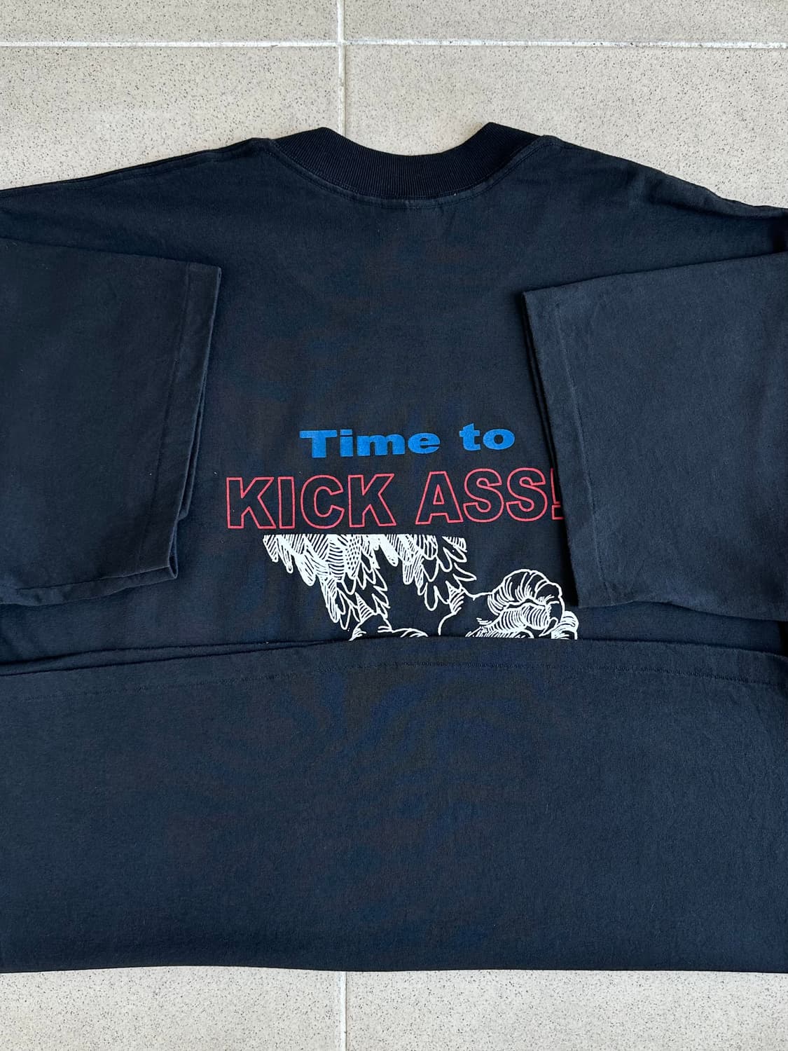 90s 빈티지 독수리 티셔츠 XL 할리데이비슨 상품이미지6