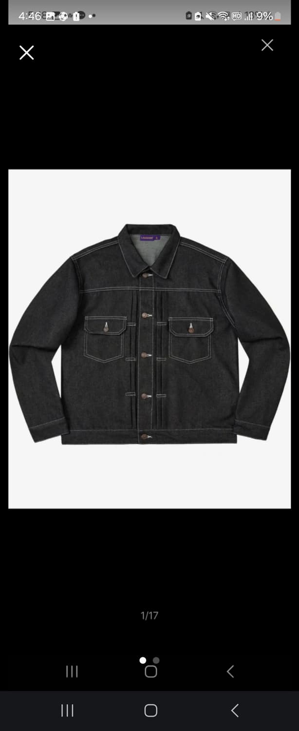 라퍼 논페이드 데님 자켓  상품이미지1