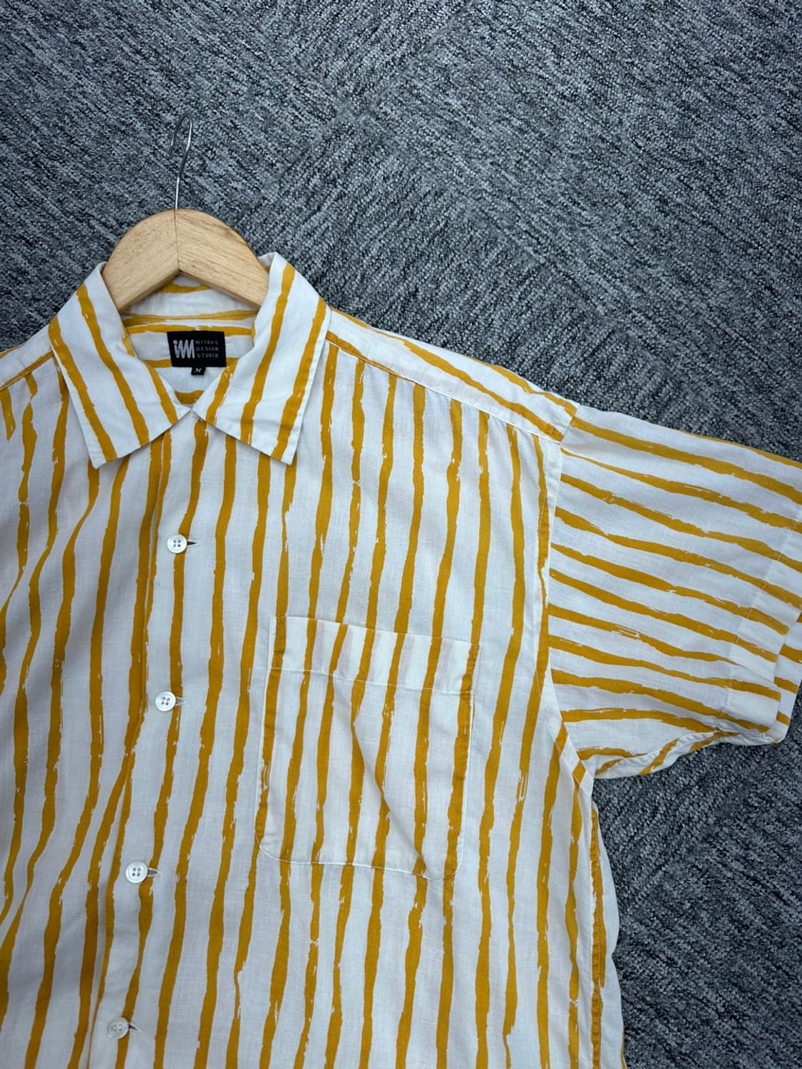 (M~L)이세이미야케 패턴셔츠-M606 상품이미지2