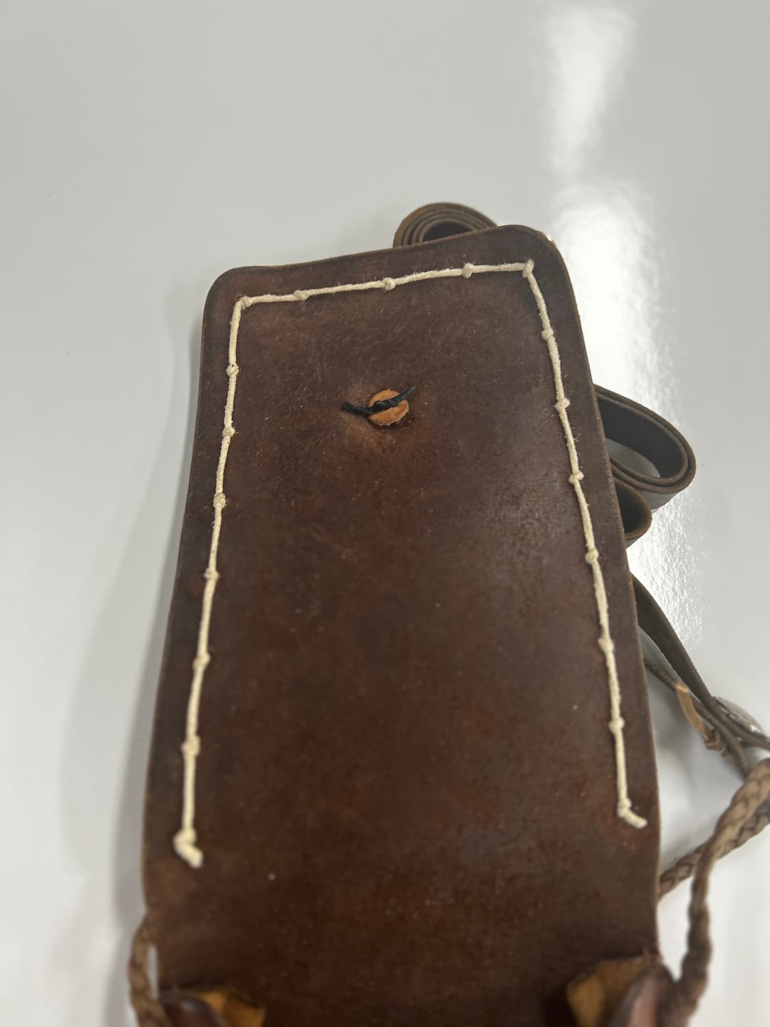 goros 고로스 새들레더 20콘초 크로스 메디슨백 상품이미지3