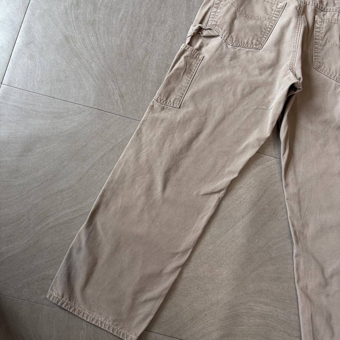 칼하트 오리지널 라이트 그레이 카펜터 팬츠 상품이미지3