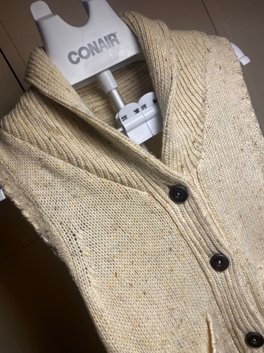 하트마켓 아이보리 니트 조끼 FREE 상품이미지1