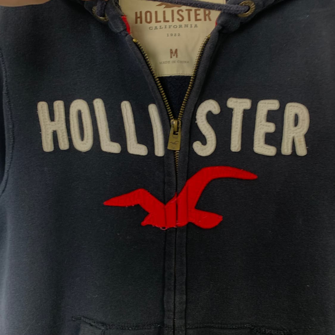 홀리스터 y2k 와투케 블랙 후드집업 상품이미지4