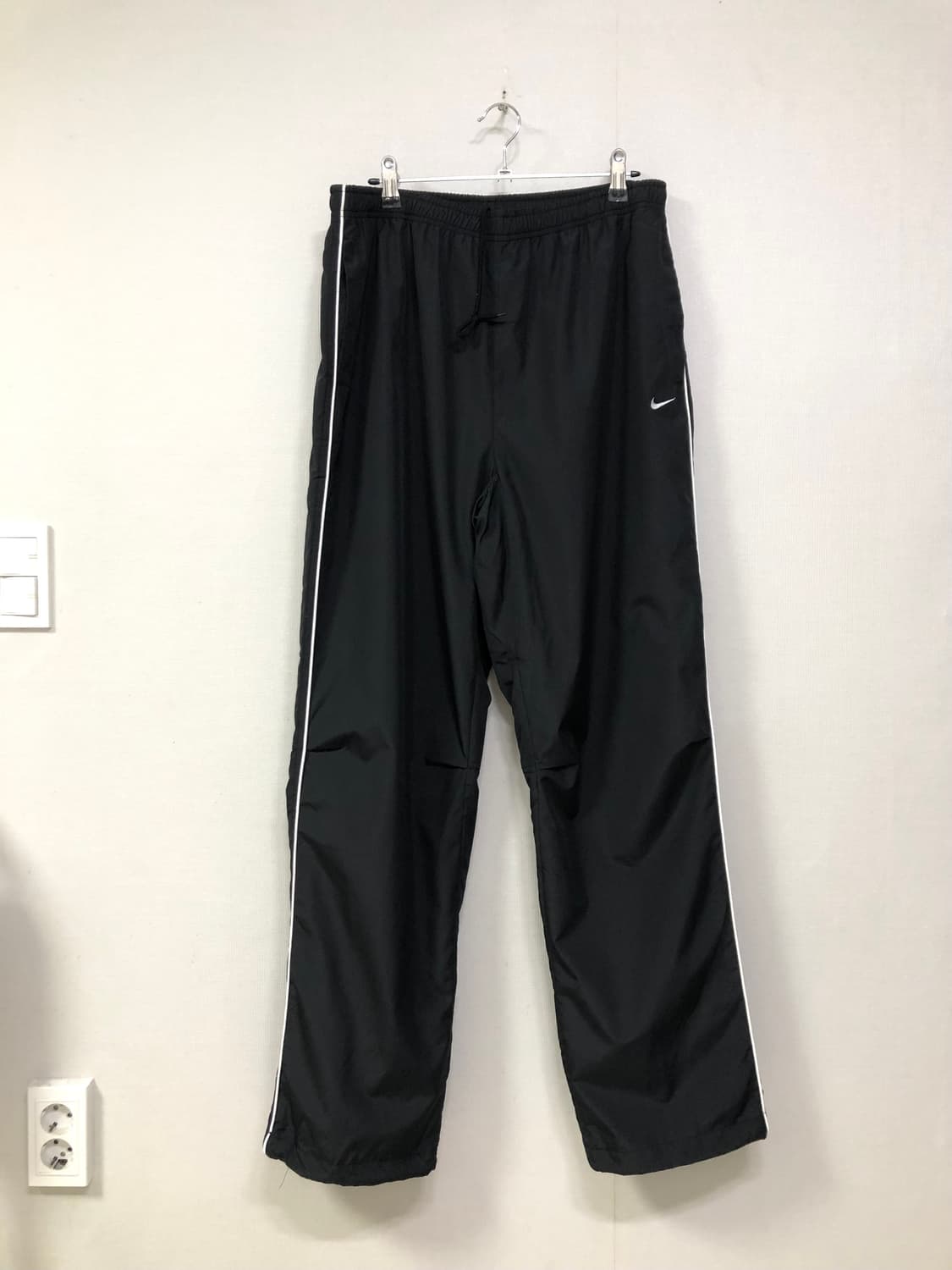 나이키 올드스쿨 파이프라인 메쉬안감 우븐팬츠 _ 블랙 XL 상품이미지1