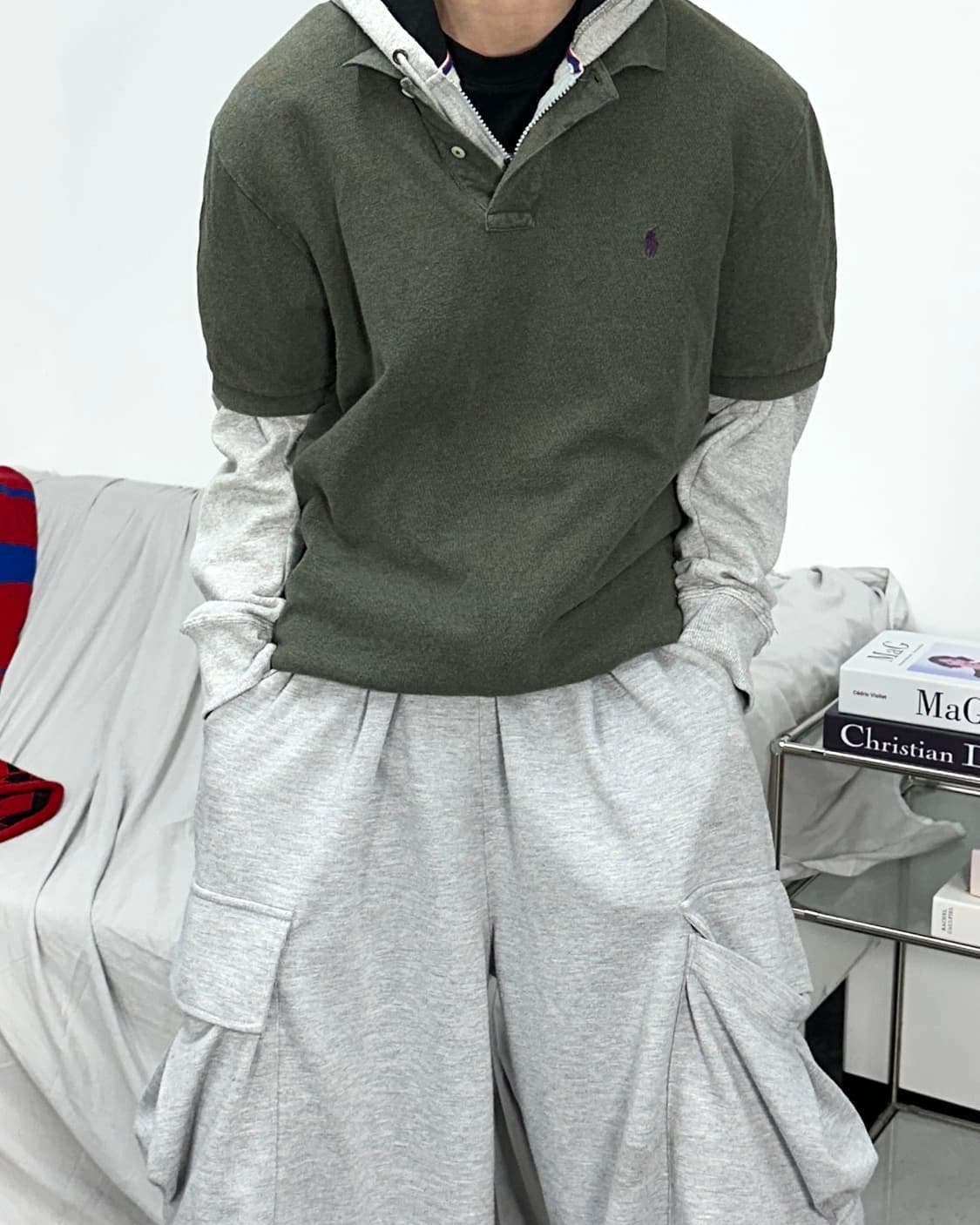 폴로 랄프로렌 카키 pk L 상품이미지1