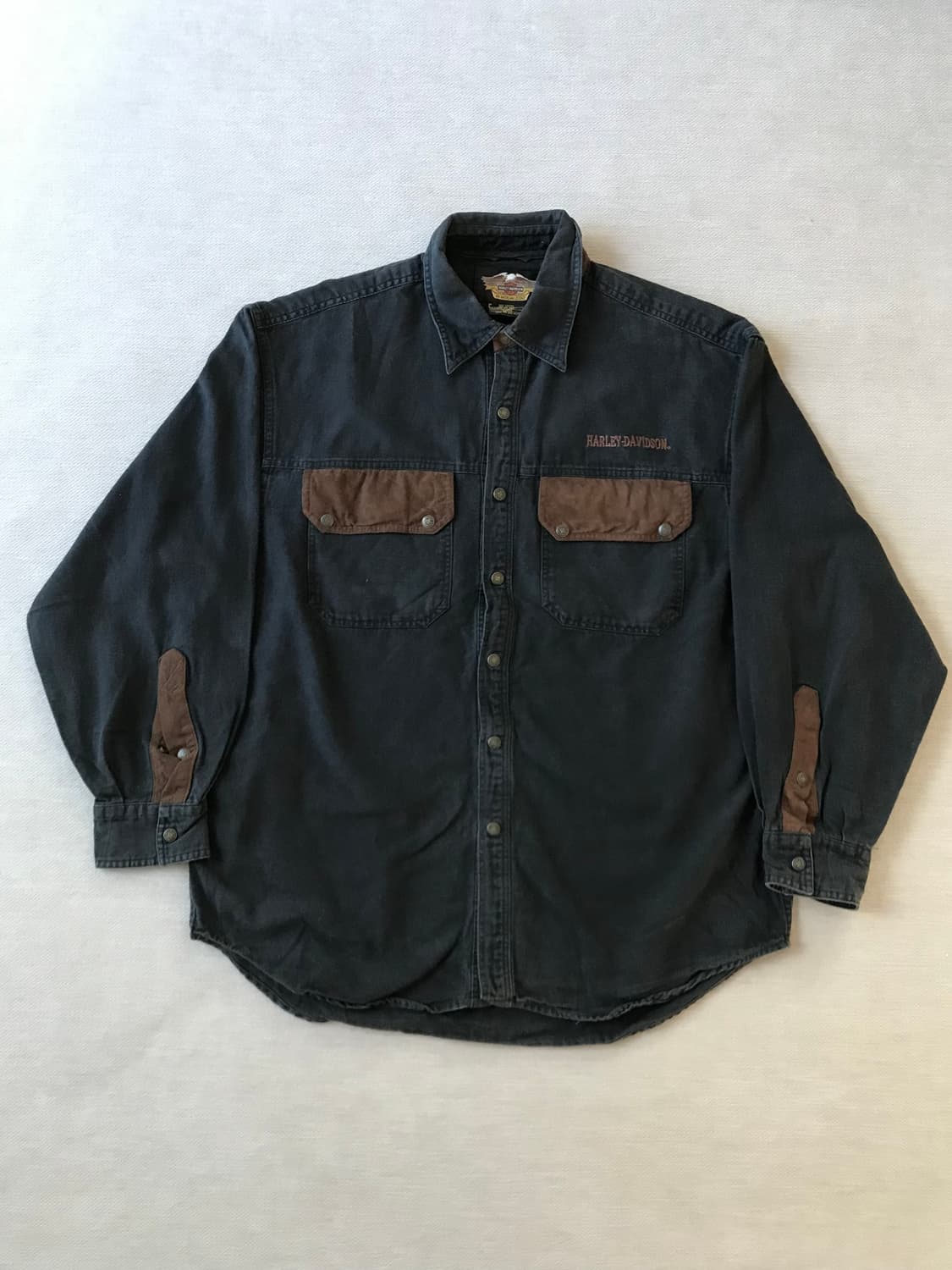 할리데이비슨 스웨이드 셔츠 상품이미지1